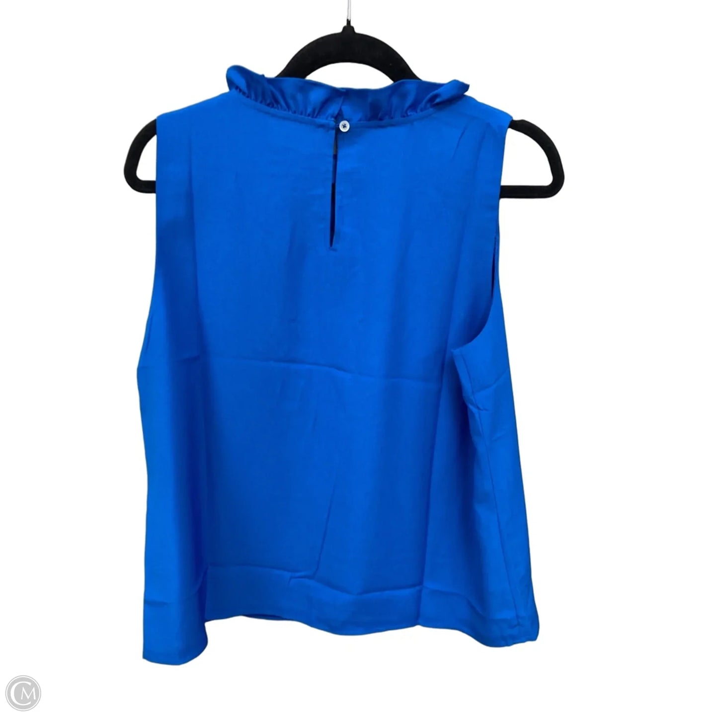 Blouse Sleeveless By J. Crew In Blue, Size: M