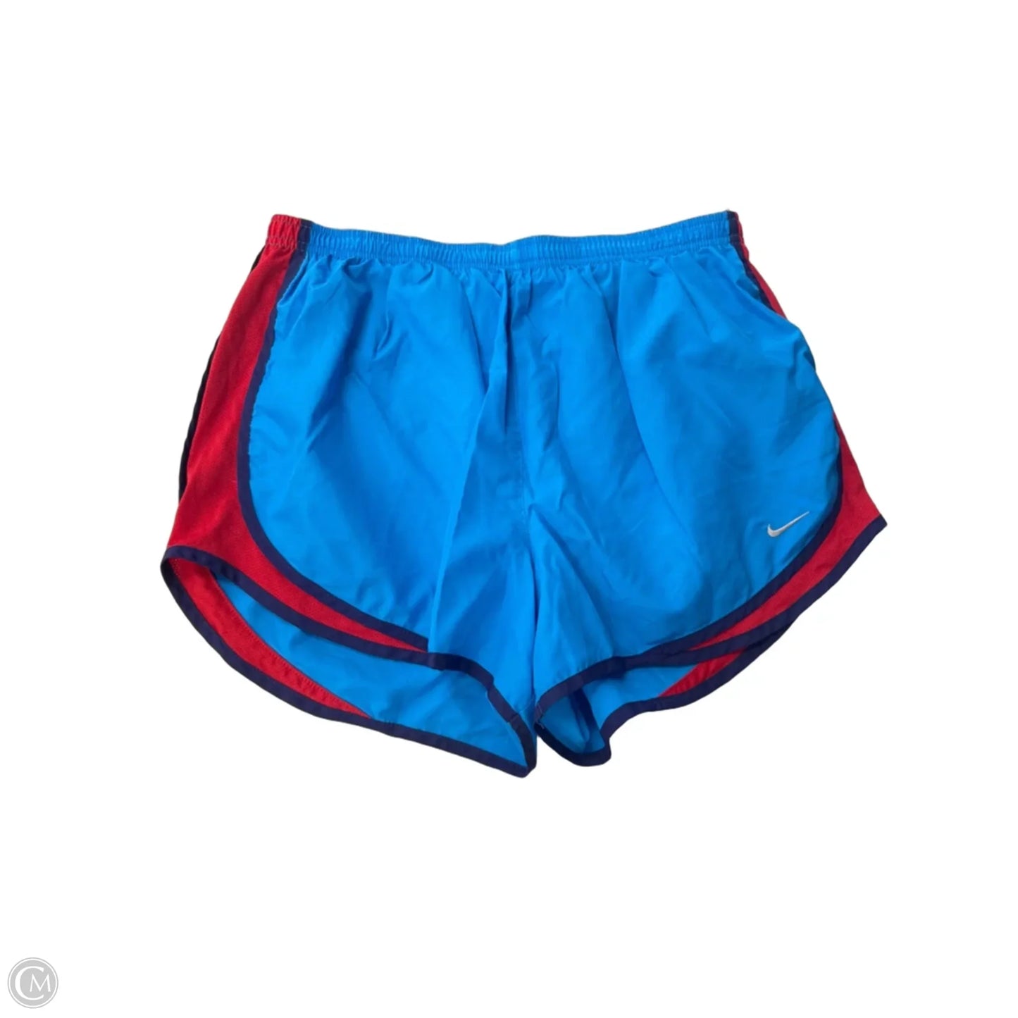 Athletic Shorts By Nike Apparel In Blue & Red, Size: Xl