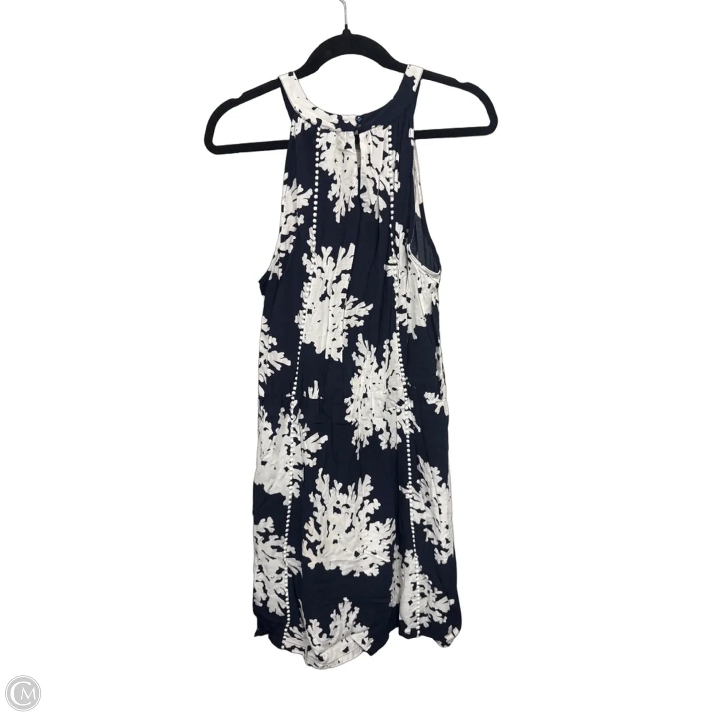 Dress Casual Short By Crown And Ivy In Blue & White, Size: 16