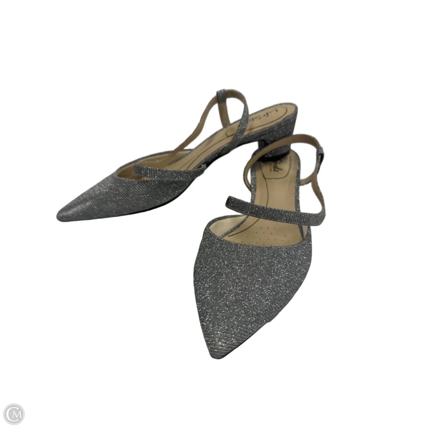 Shoes Heels Kitten By Life Stride In Silver, Size: 9.5