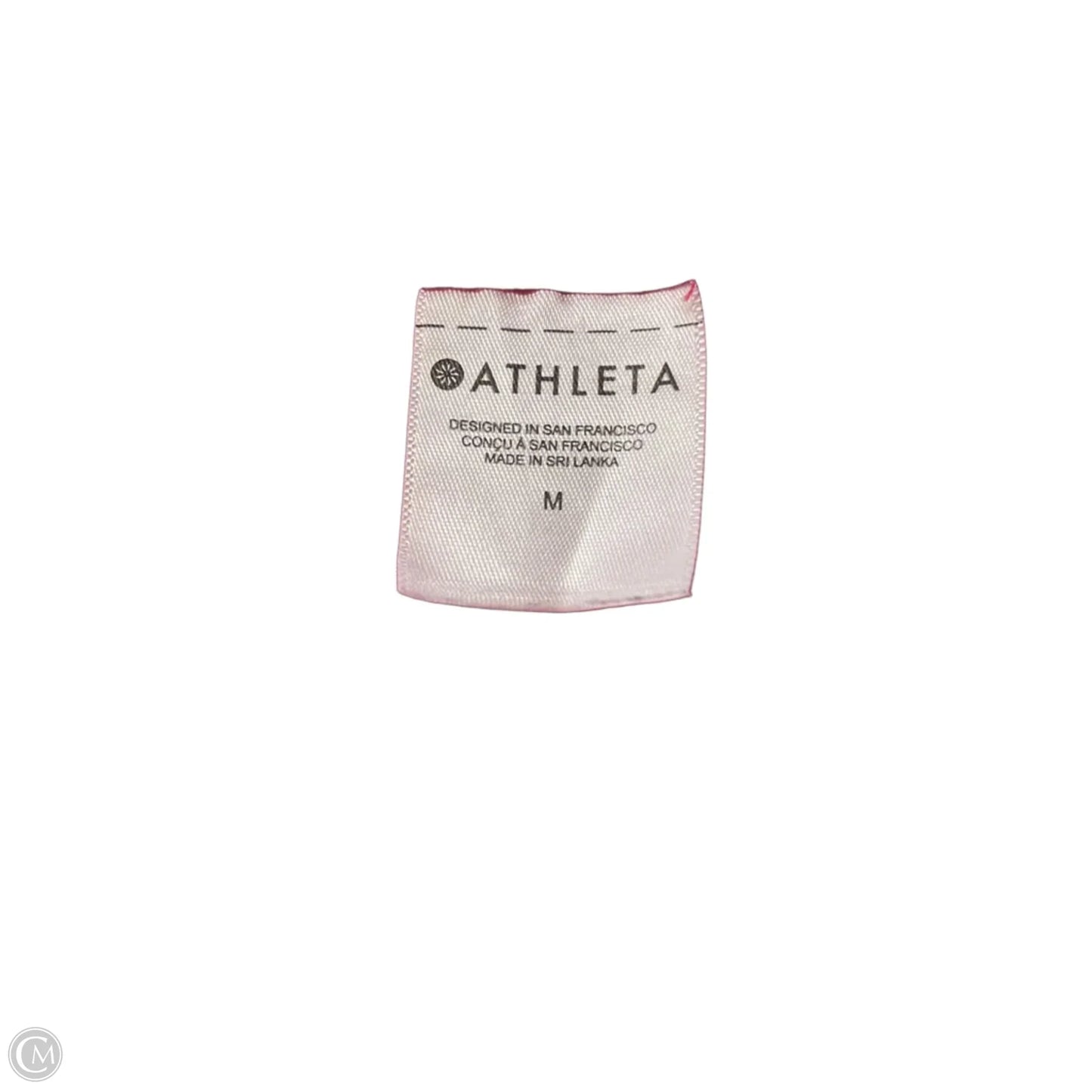 Athletic Top Long Sleeve Crewneck By Athleta In Pink, Size: M