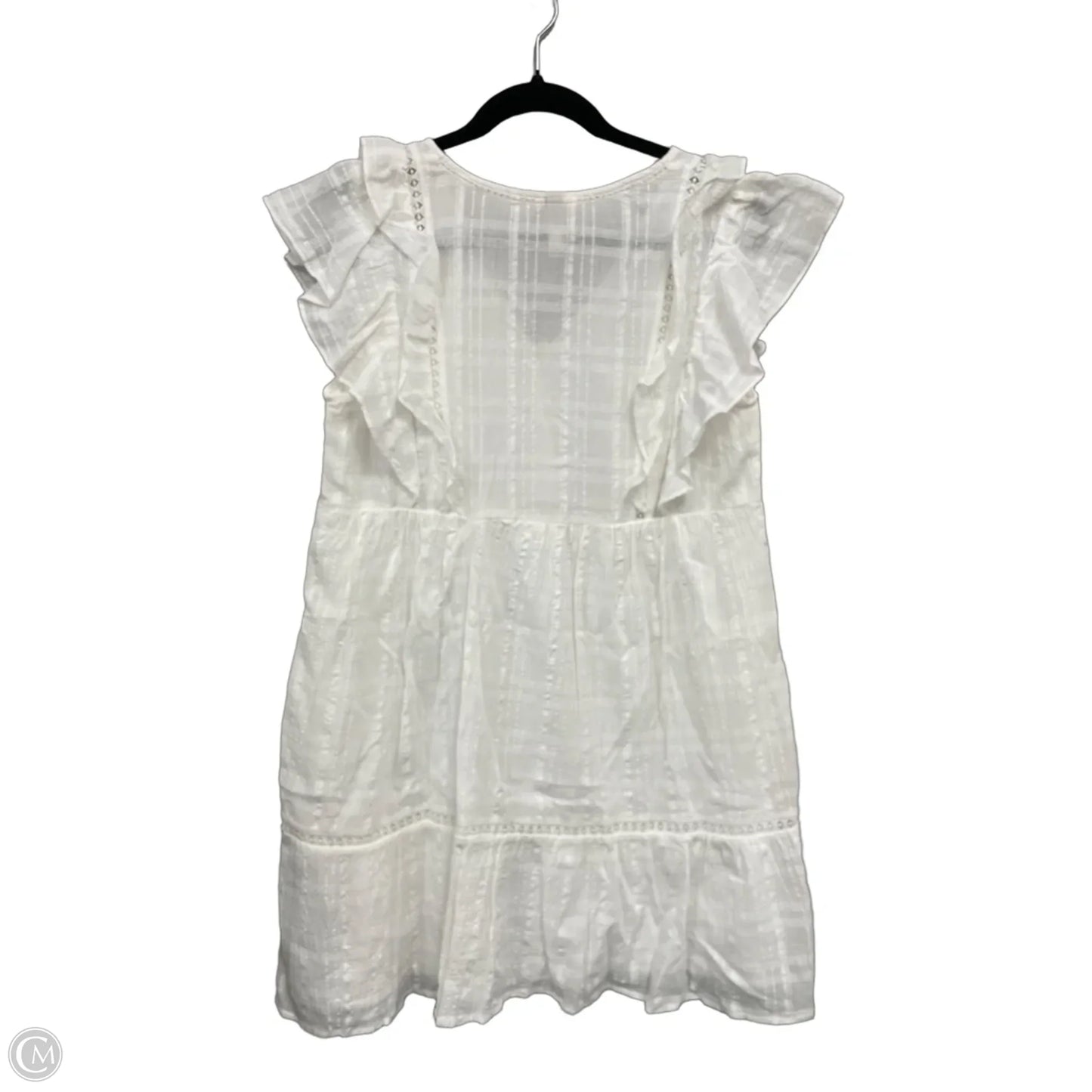 Dress Casual Short By Knox Rose In White, Size: M