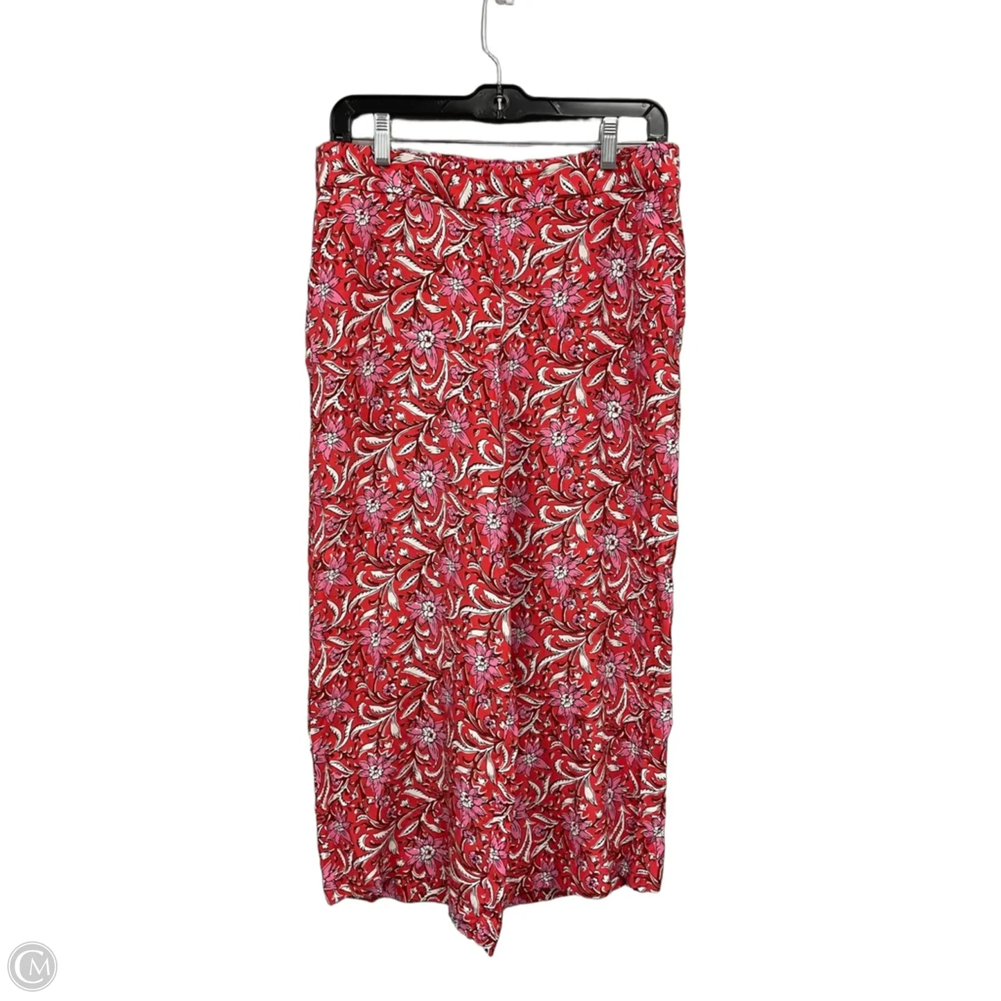 Pants Other By Loft In Red & White, Size: Mp