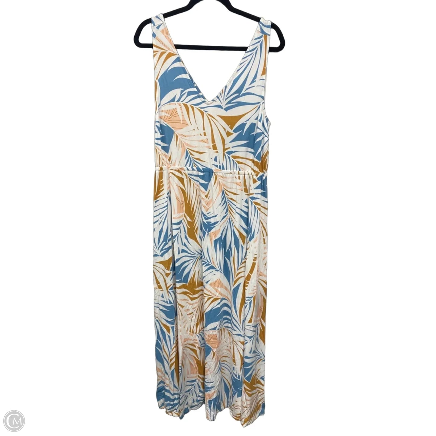 Dress Casual Maxi By Cynthia Rowley In Brown & White, Size: Xl