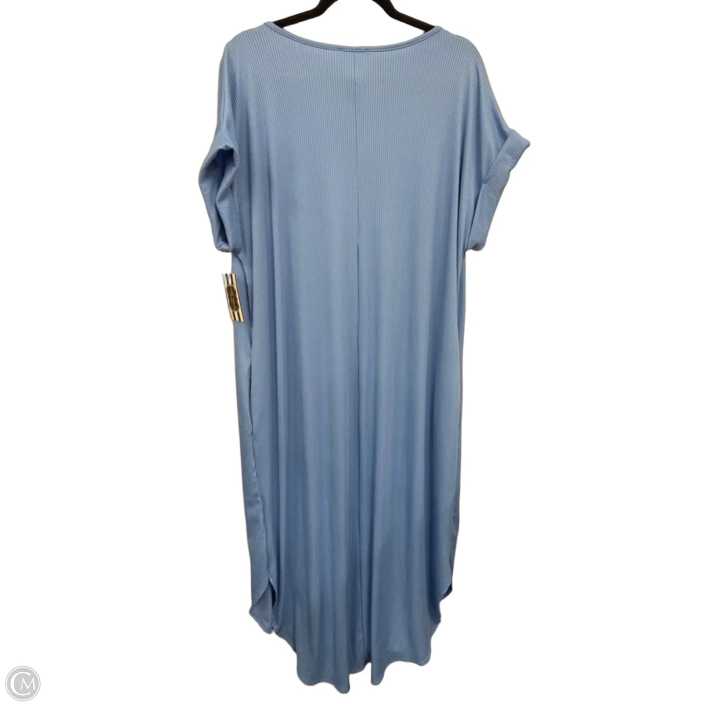 Dress Casual Maxi By Entro In Blue, Size: Xl