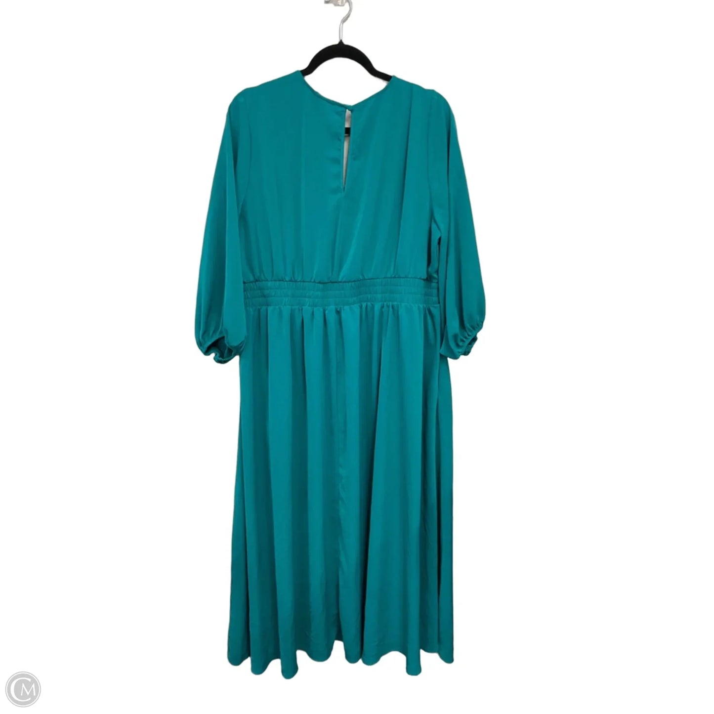 Dress Casual Maxi By Torrid In Teal, Size: 1x