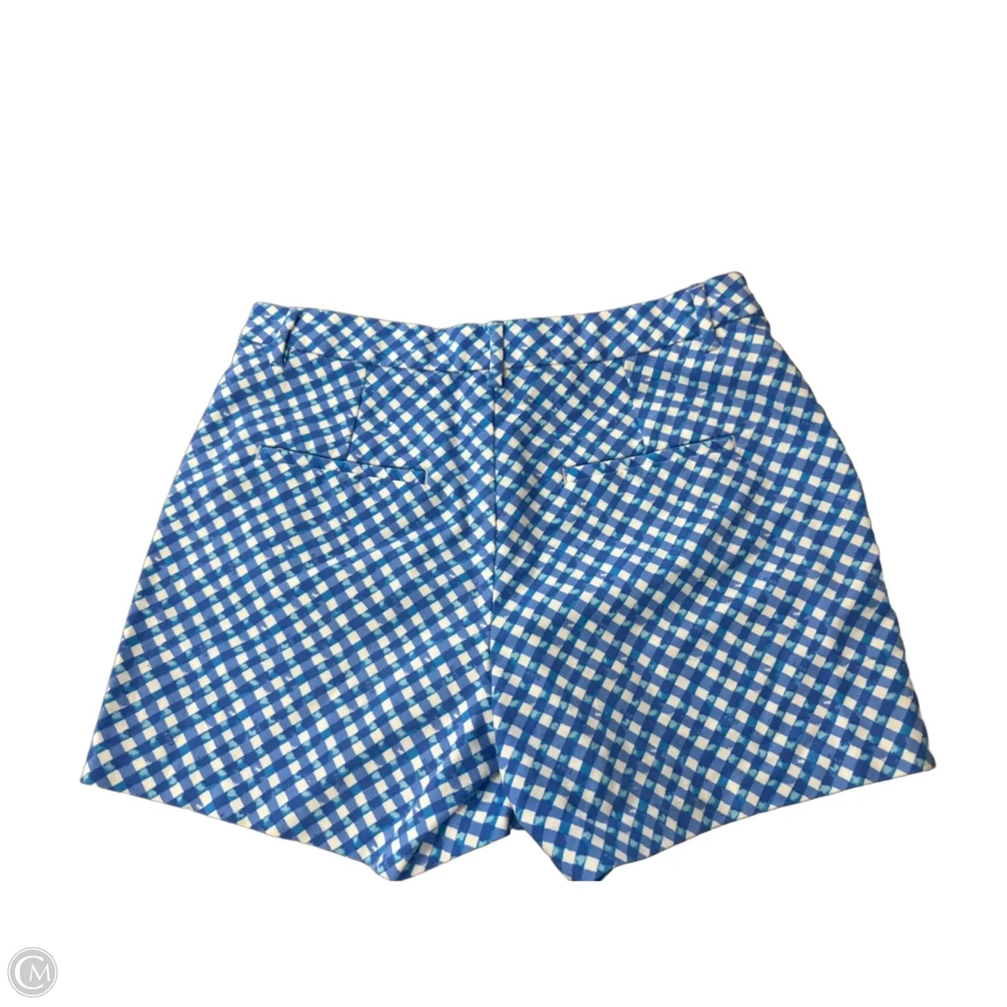 Shorts Designer By Lilly Pulitzer In Blue & White, Size: 10