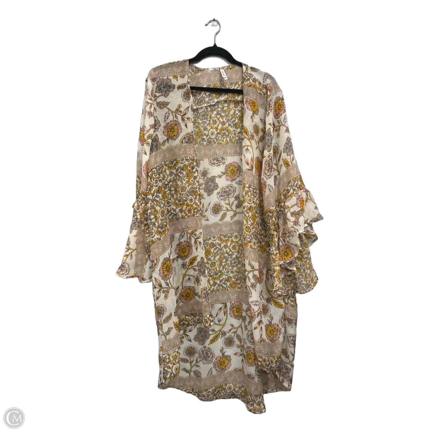 Kimono By Live 4 Truth In Pink & Tan, Size: 2x