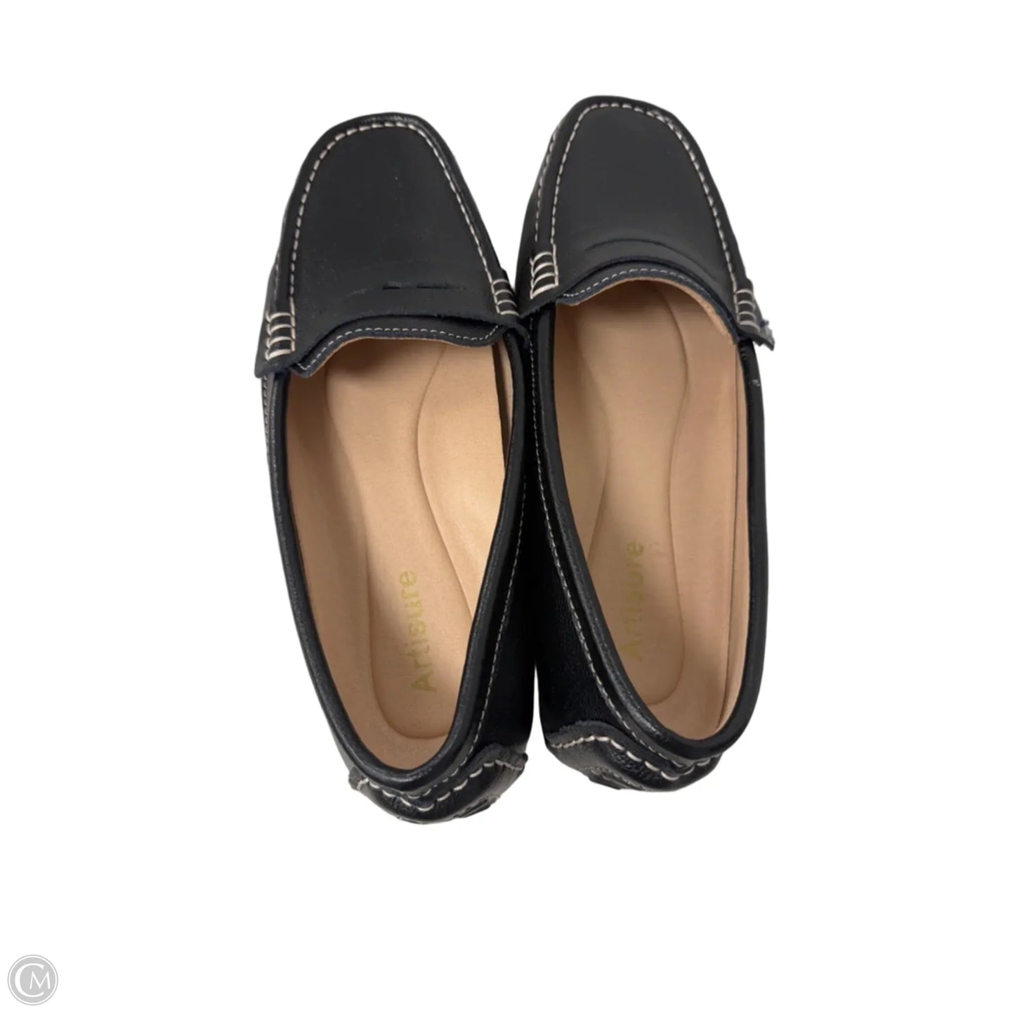 Shoes Flats By Clothes Mentor In Black, Size: 10