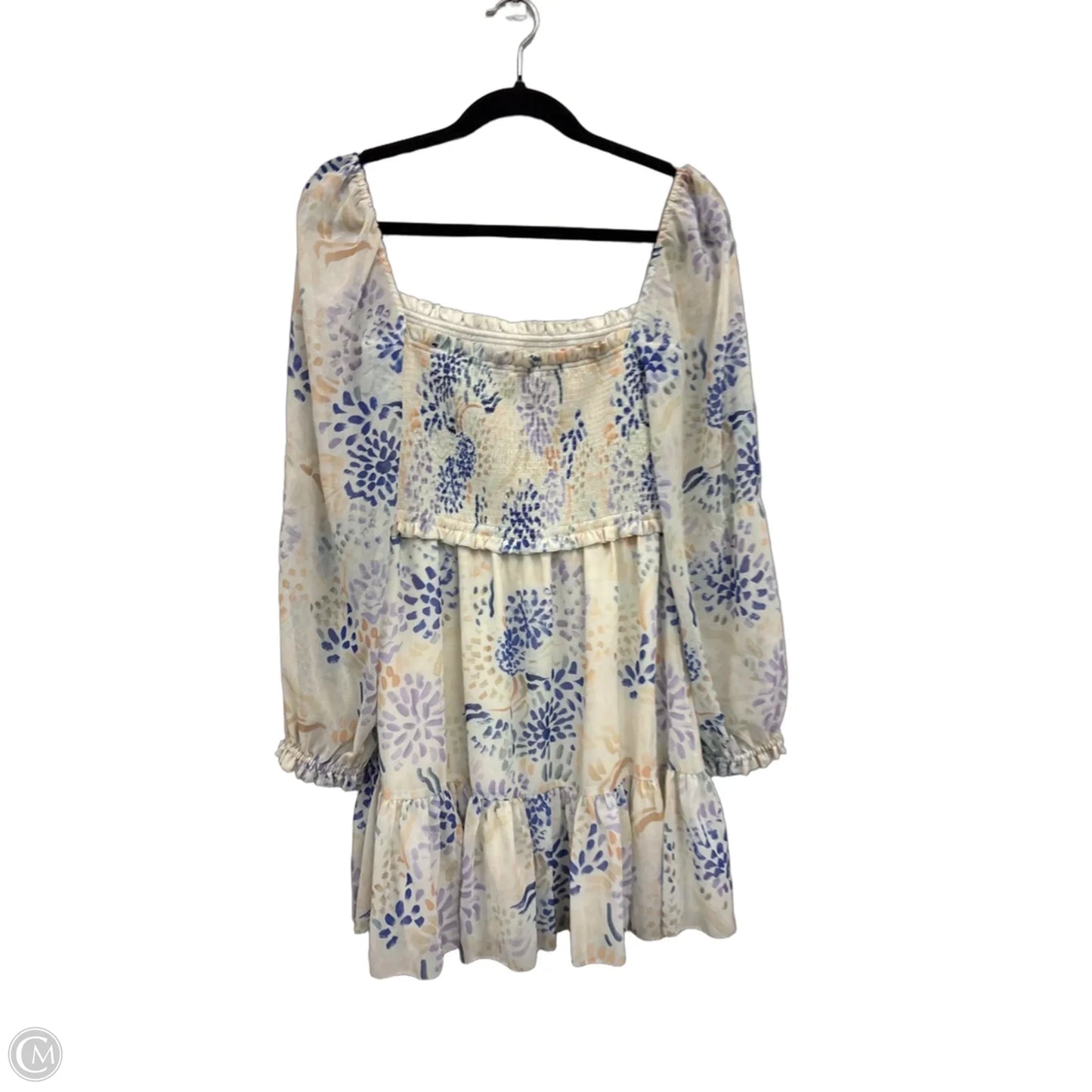 Dress Casual Short By Wilfred In Blue & Purple, Size: M
