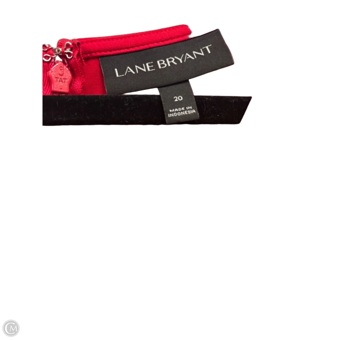 Dress Casual Midi By Lane Bryant In Red, Size: 20