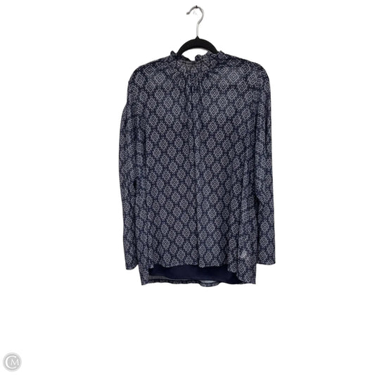Top 2pc Long Sleeve By Lane Bryant In Navy, Size: 22