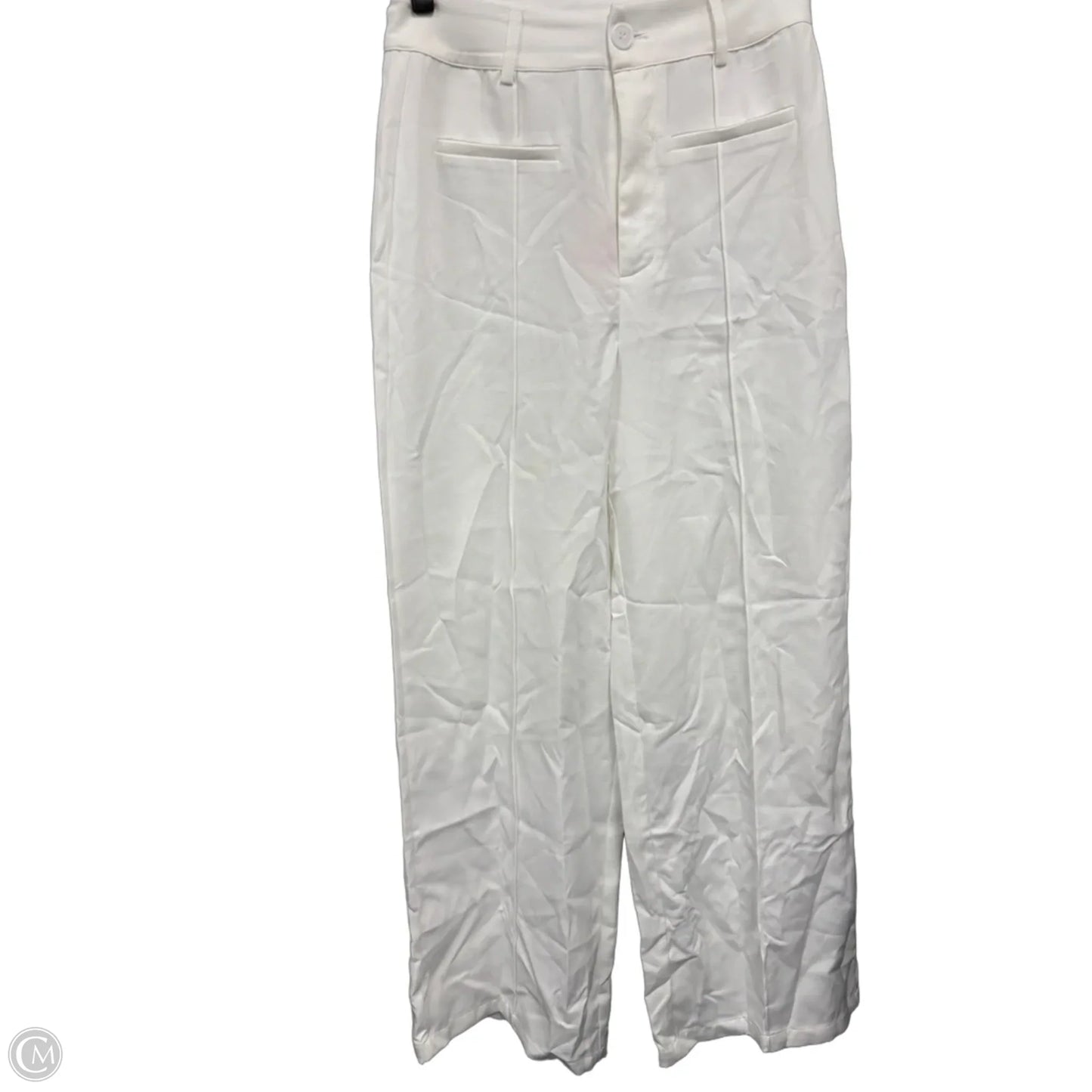 Pants Wide Leg By Cider In White, Size: S