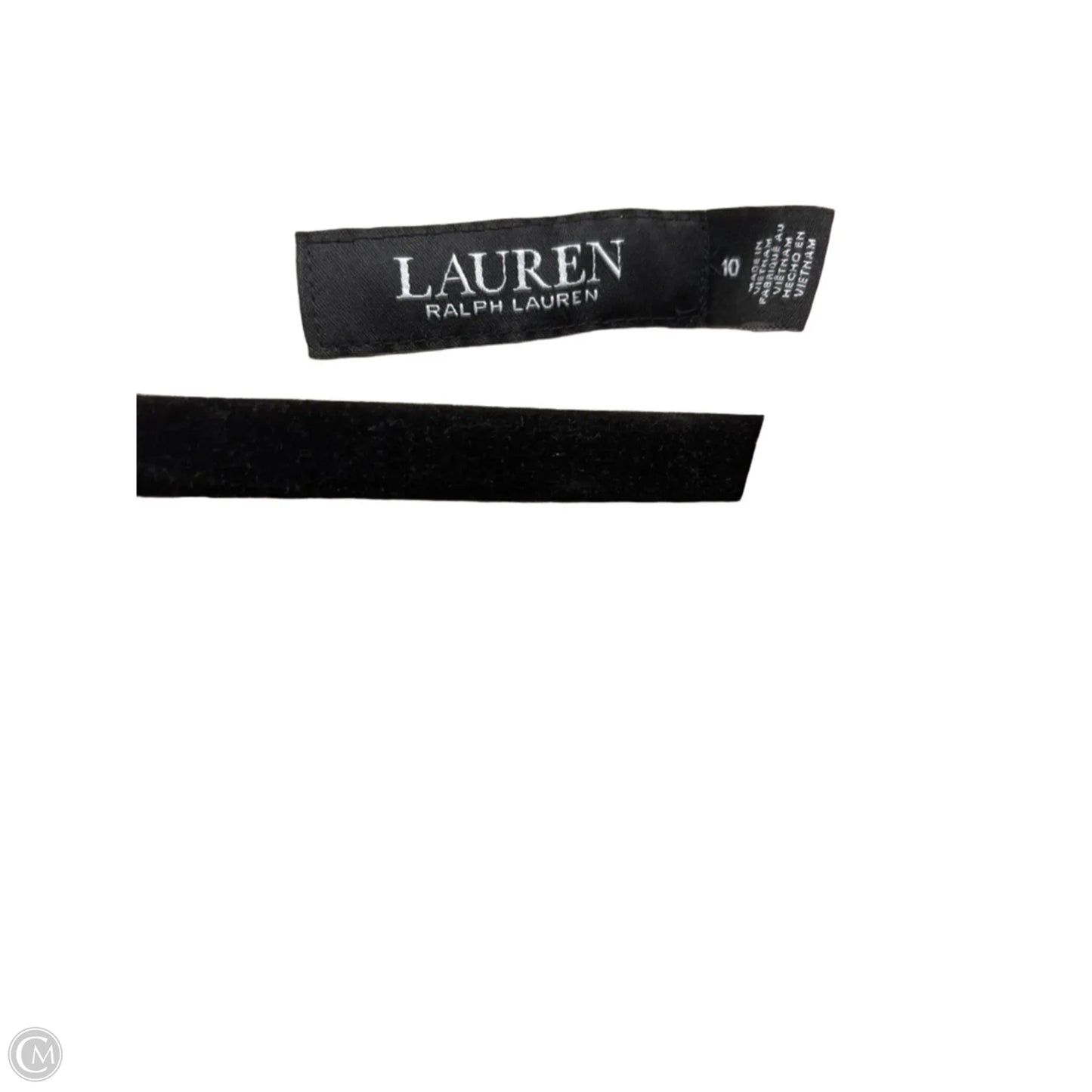 Dress Casual Short By Lauren By Ralph Lauren In Green & Tan, Size: 10