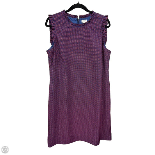 Dress Casual Short By J. Crew In Blue & Red, Size: 16