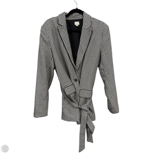 Coat Peacoat By A New Day In Black & White, Size: Xxl