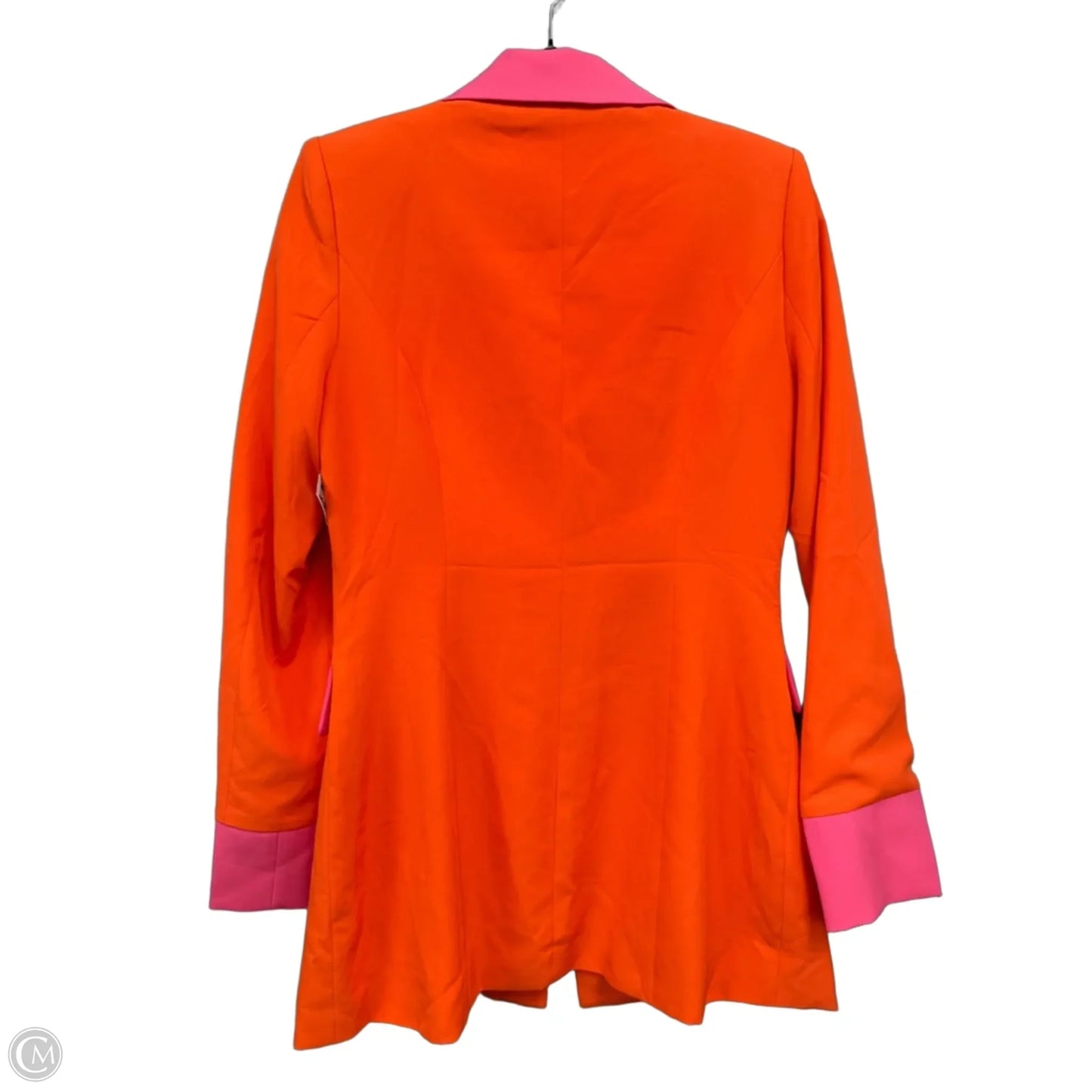 Blazer By Akira In Orange & Pink, Size: L