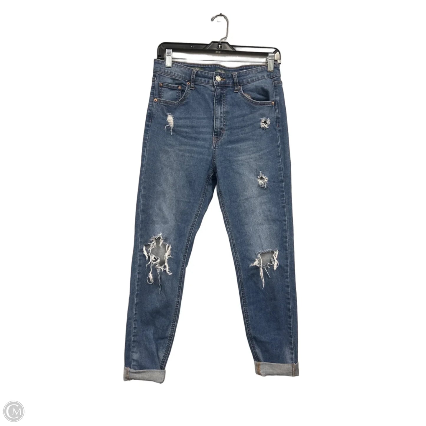 Jeans Skinny By Wild Fable In Blue Denim, Size: 10
