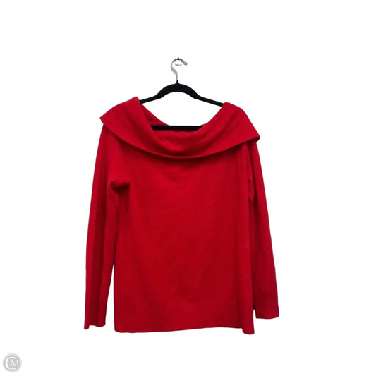 Sweater By Antonio Melani In Red, Size: L