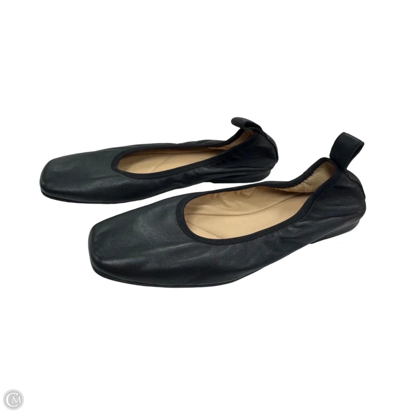 Shoes Flats By Clarks In Black, Size: 9