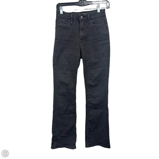 Jeans Boot Cut By Levis In Black Denim, Size: 2