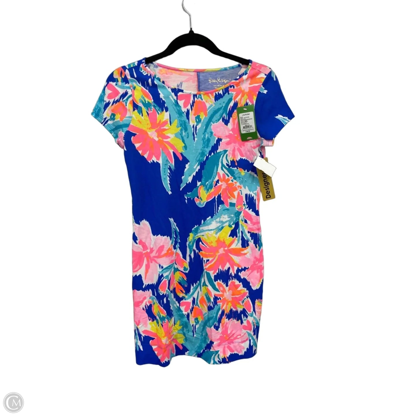 Dress Designer By Lilly Pulitzer In Blue & Pink, Size: Xs