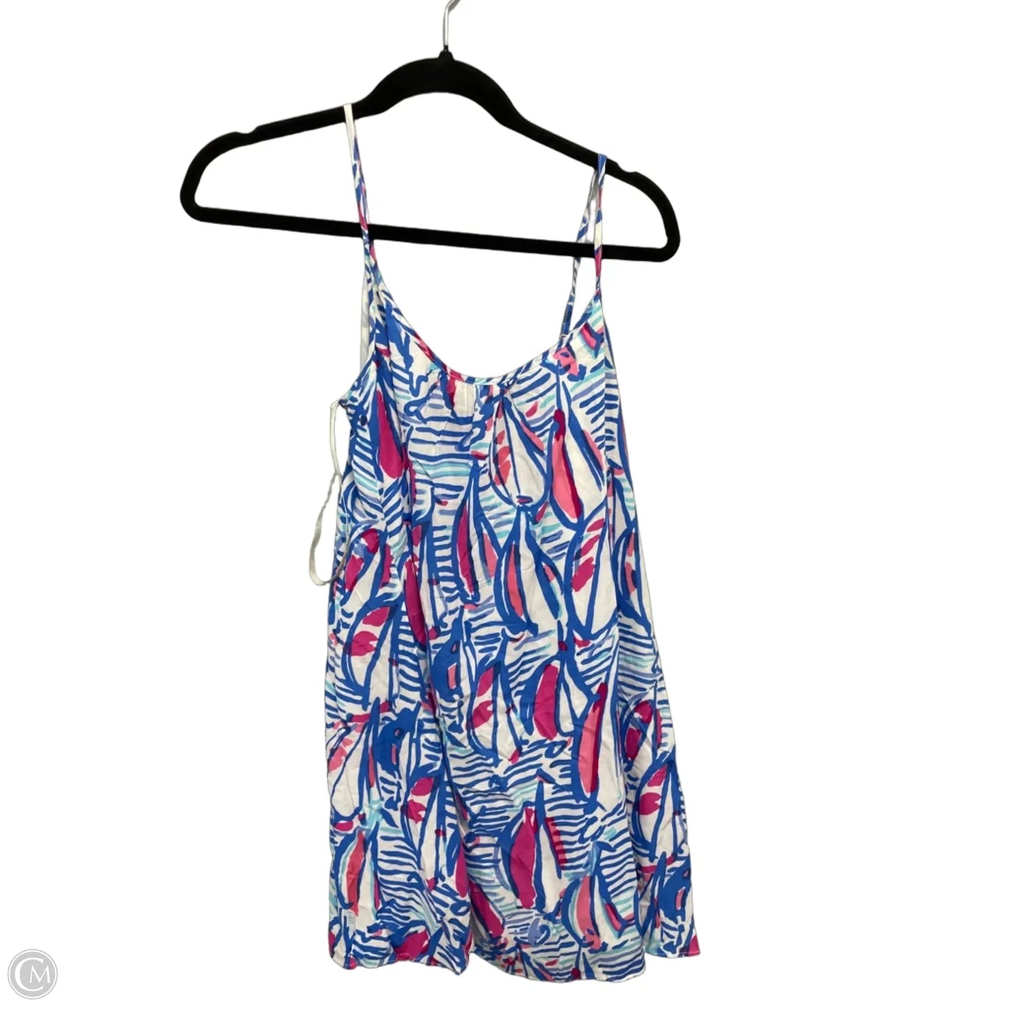 Dress Designer By Lilly Pulitzer In Blue & Pink, Size: Xs