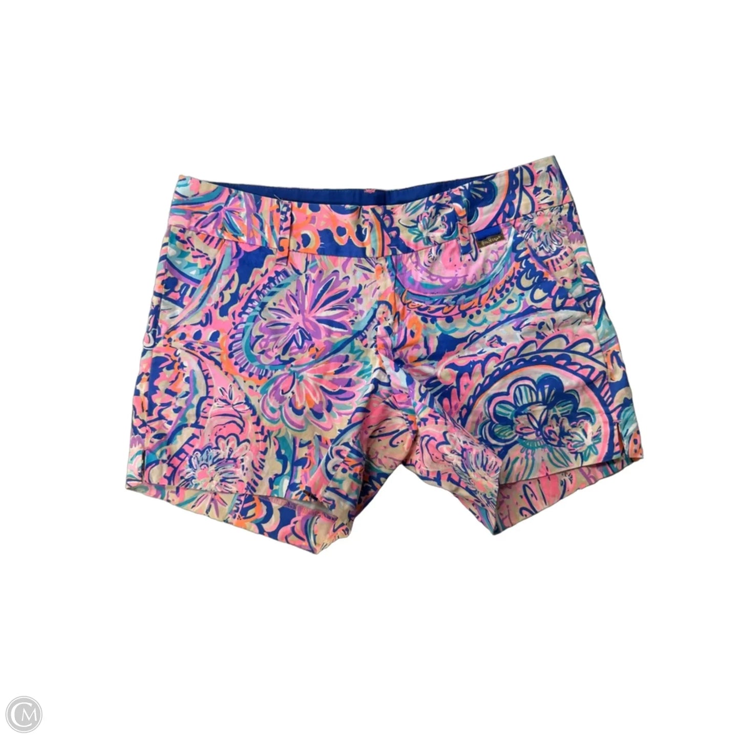 Shorts Designer By Lilly Pulitzer In Blue & Pink, Size: 2
