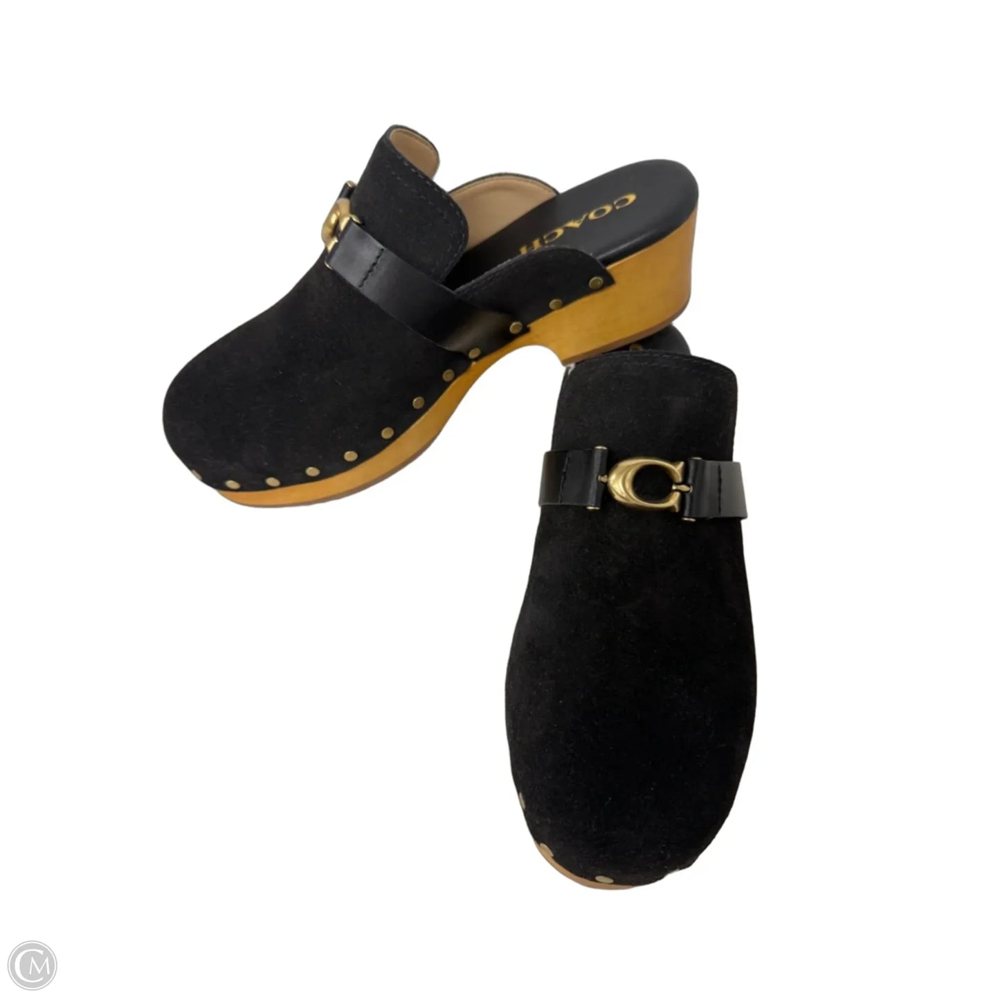 Shoes Designer By Coach In Black, Size: 9