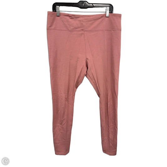 Pants Leggings By Wild Fable In Pink, Size: Xl