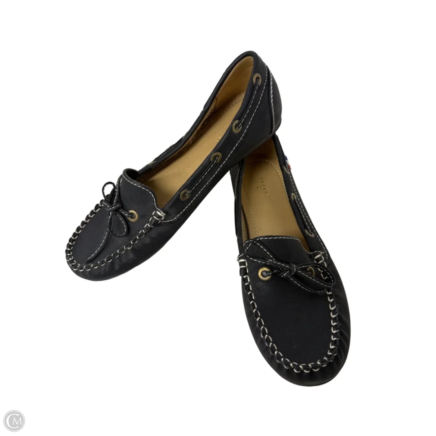 Shoes Flats By Pesaro In Black, Size: 7