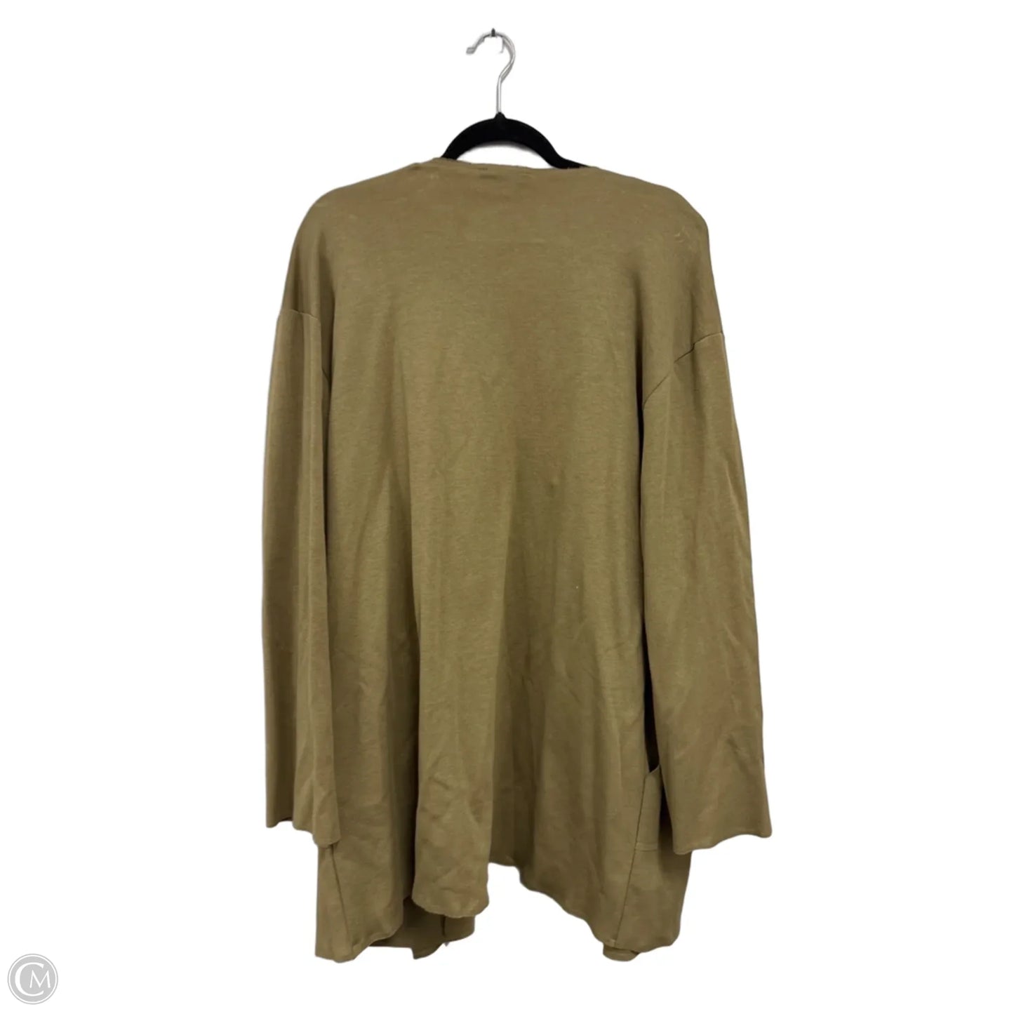 Cardigan By Zara Basic In Green, Size: Xl