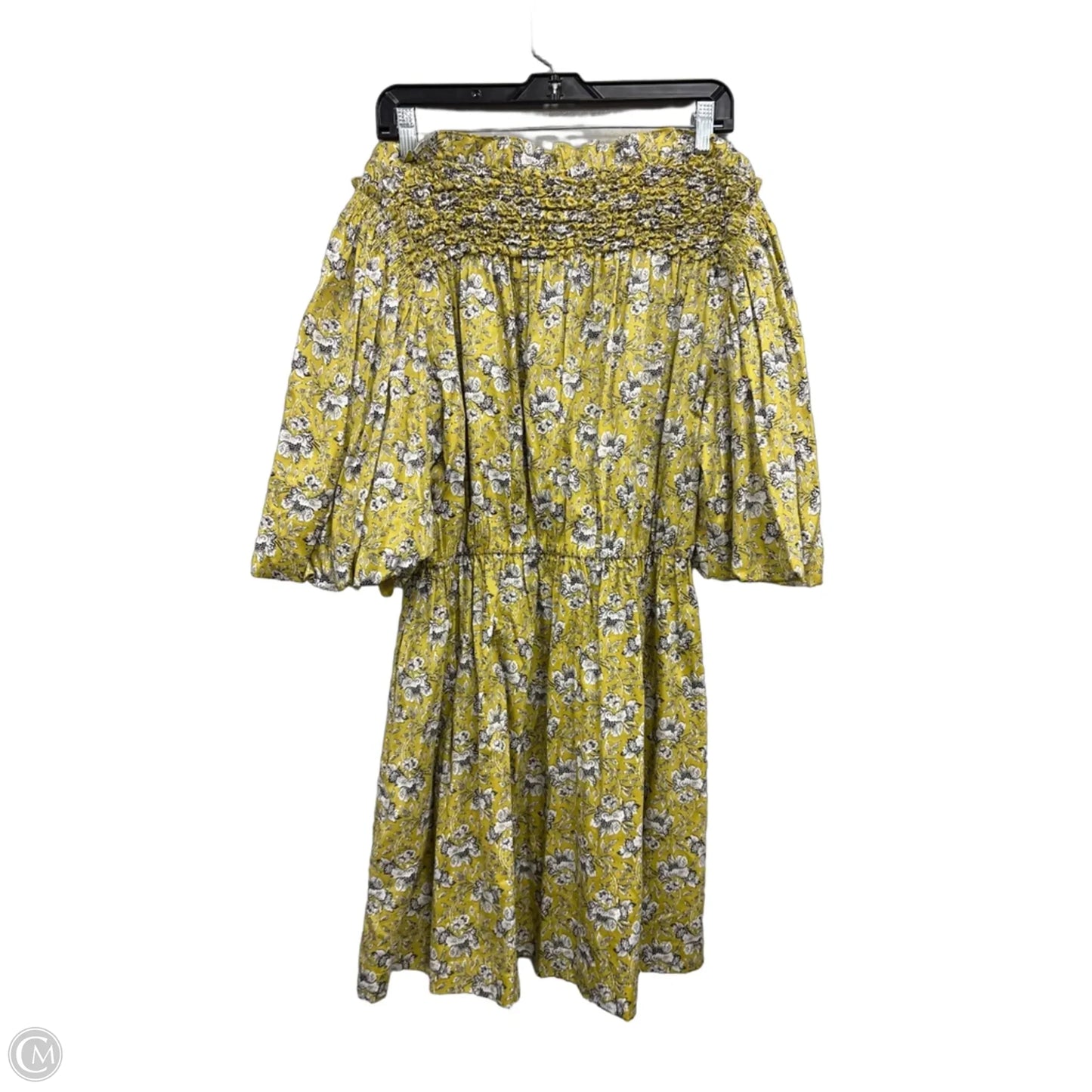 Dress Casual Short By Rebecca Taylor In Green & White, Size: Xl