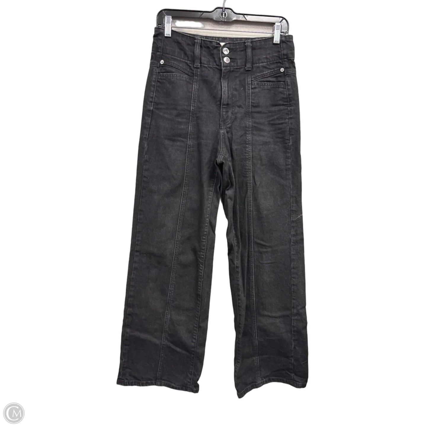 Jeans Wide Leg By Universal Thread In Black, Size: 6l