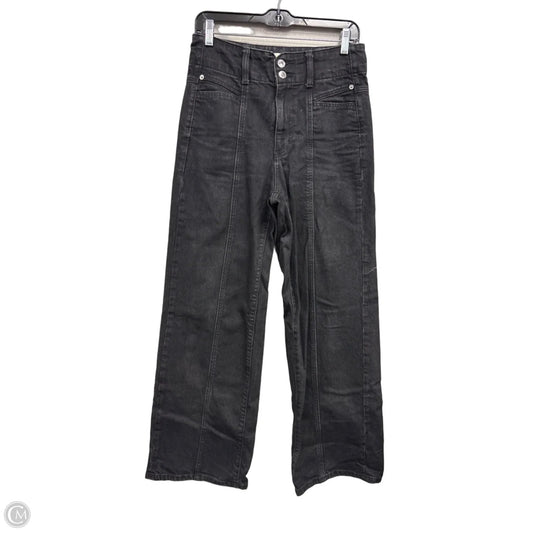 Jeans Wide Leg By Universal Thread In Black, Size: 6l