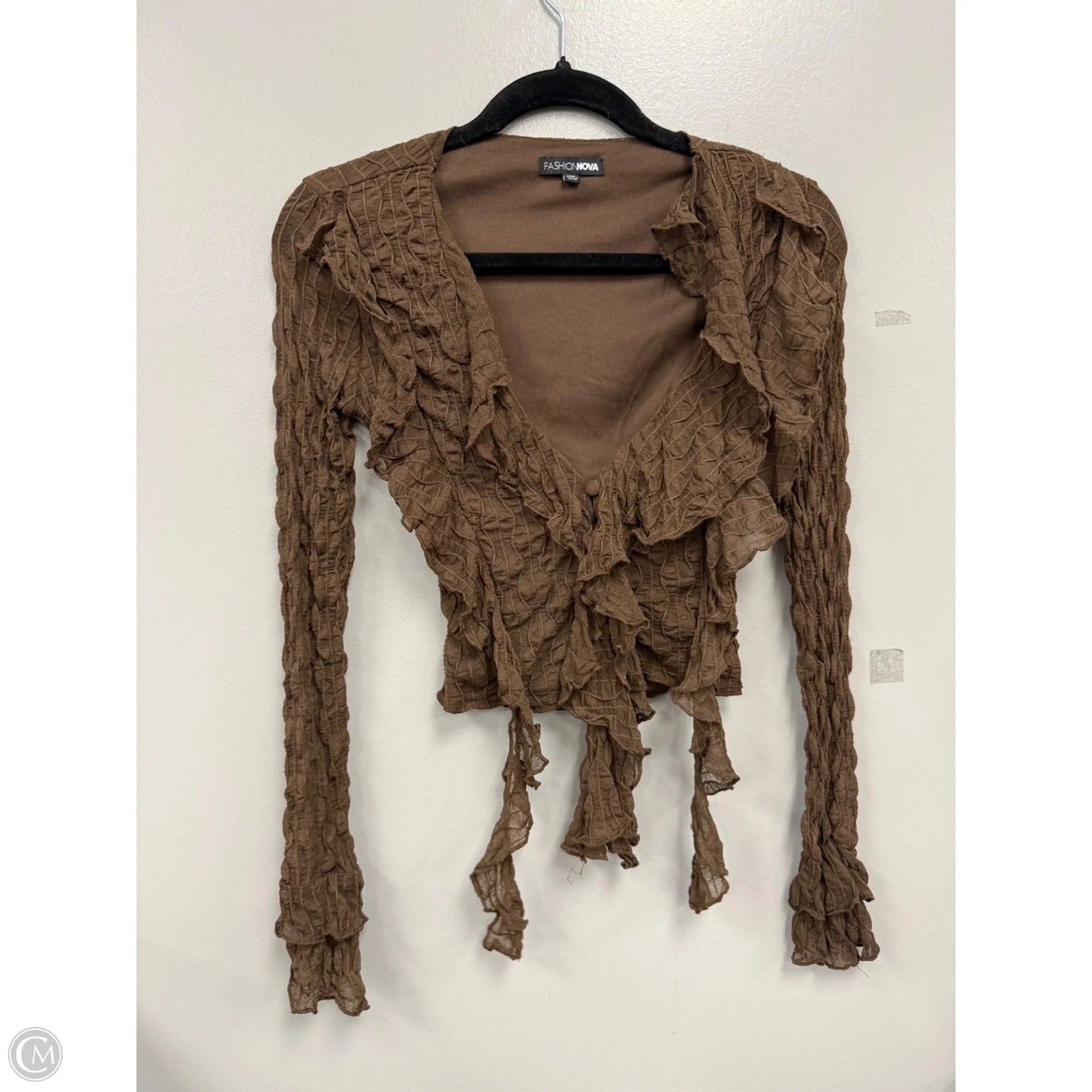 Skirt Set 2pc By Fashion Nova In Brown, Size: Xs