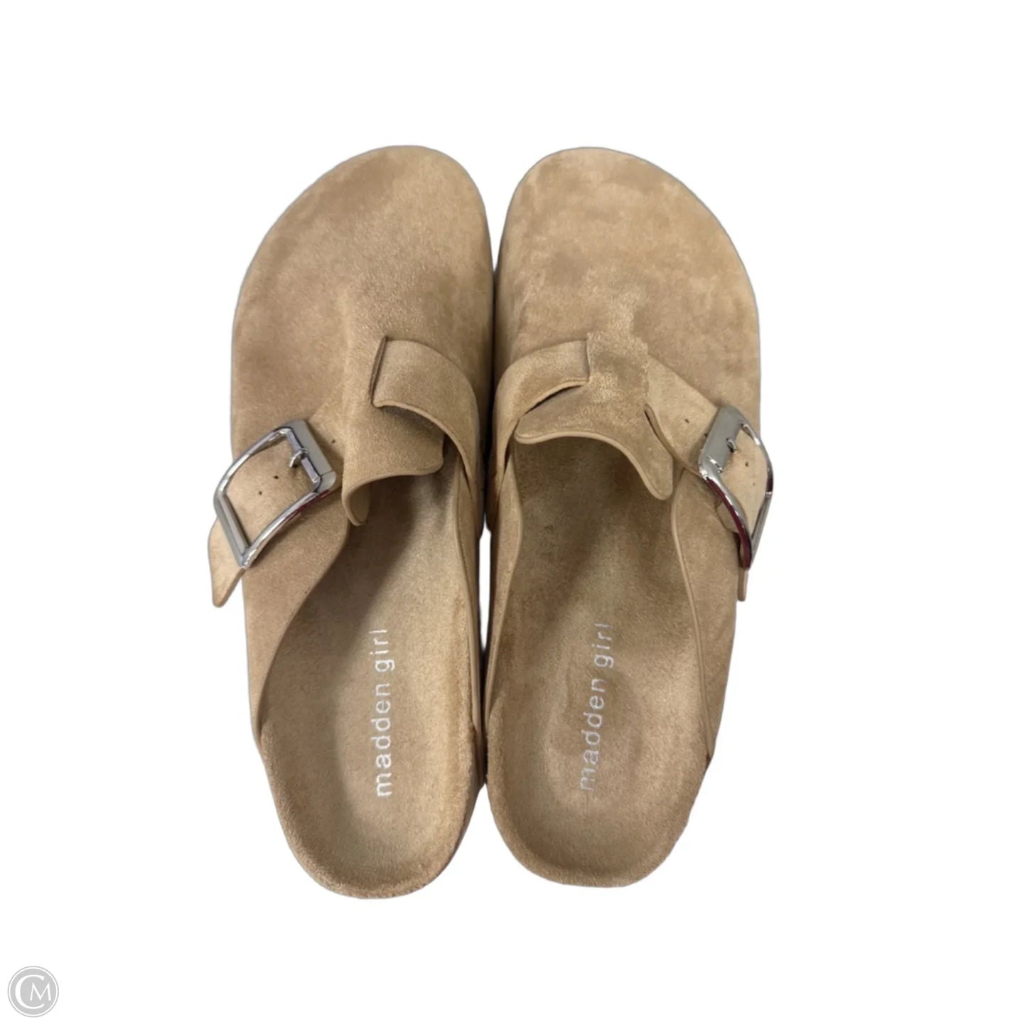 Shoes Heels Platform By Madden Girl In Tan, Size: 11