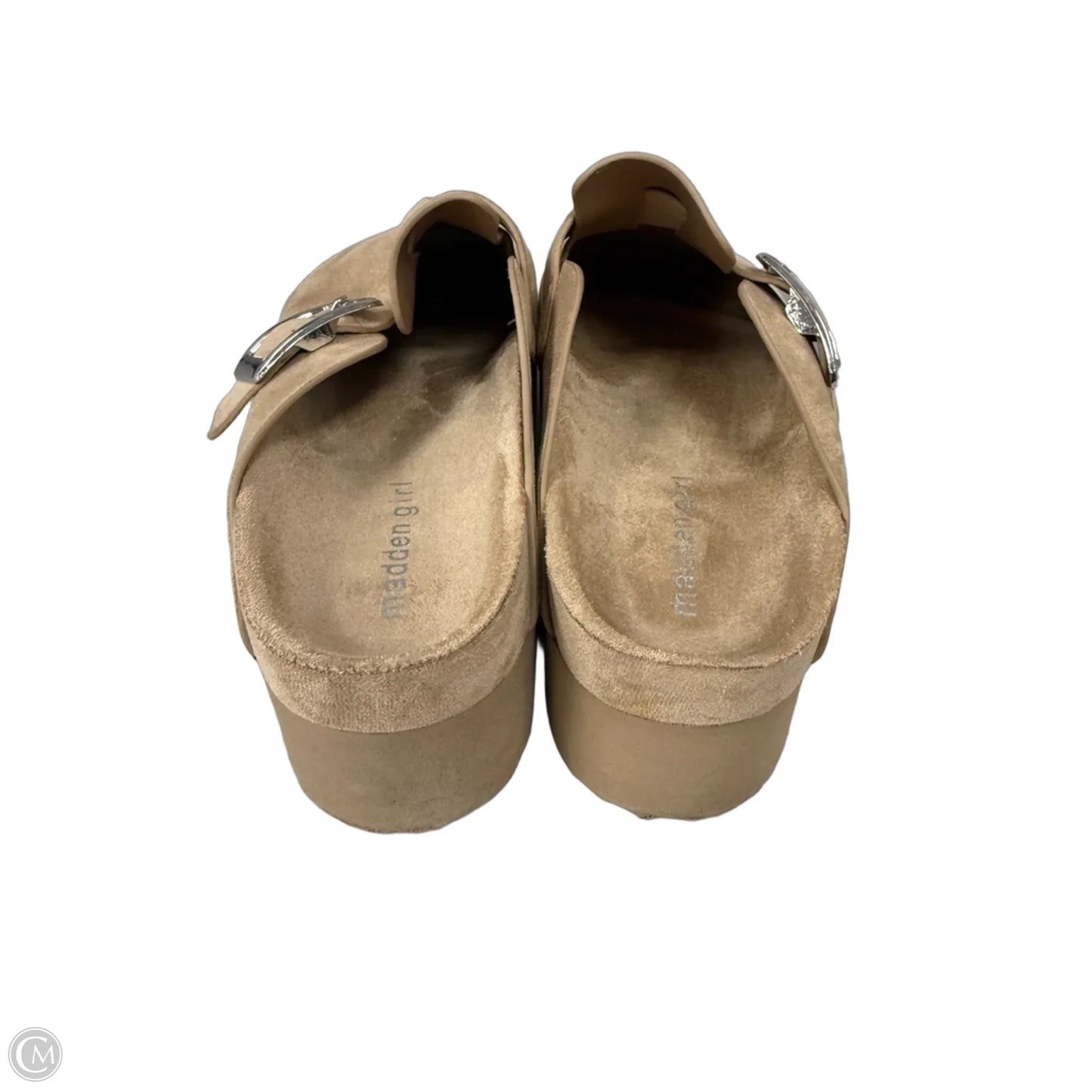 Shoes Heels Platform By Madden Girl In Tan, Size: 11