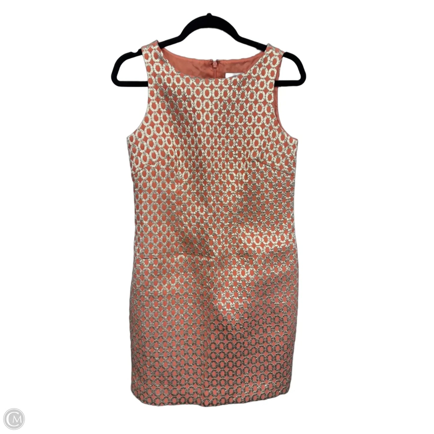 Dress Casual Short By J. Crew In Gold & Orange, Size: 4