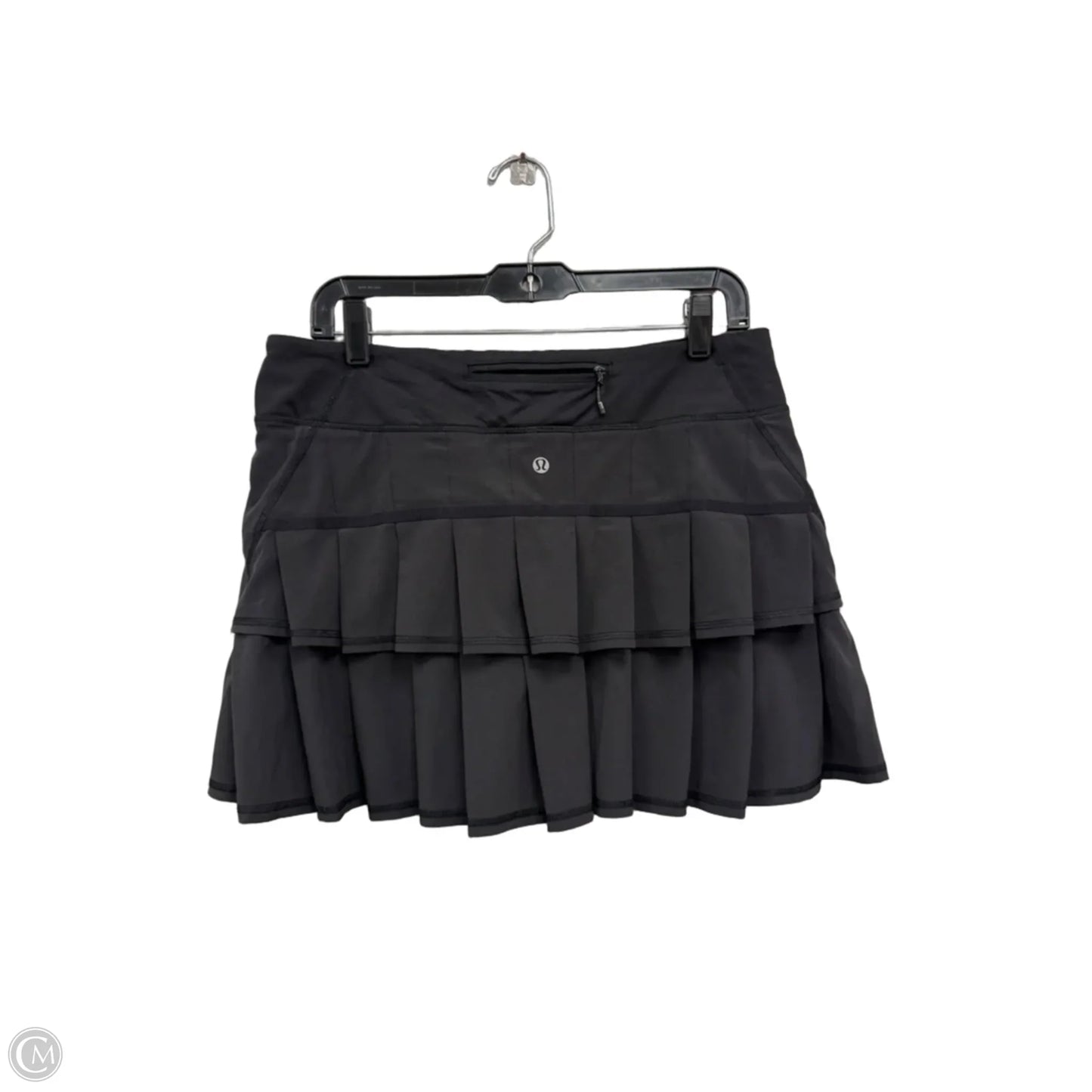 Athletic Skirt By Lululemon In Black, Size: 10