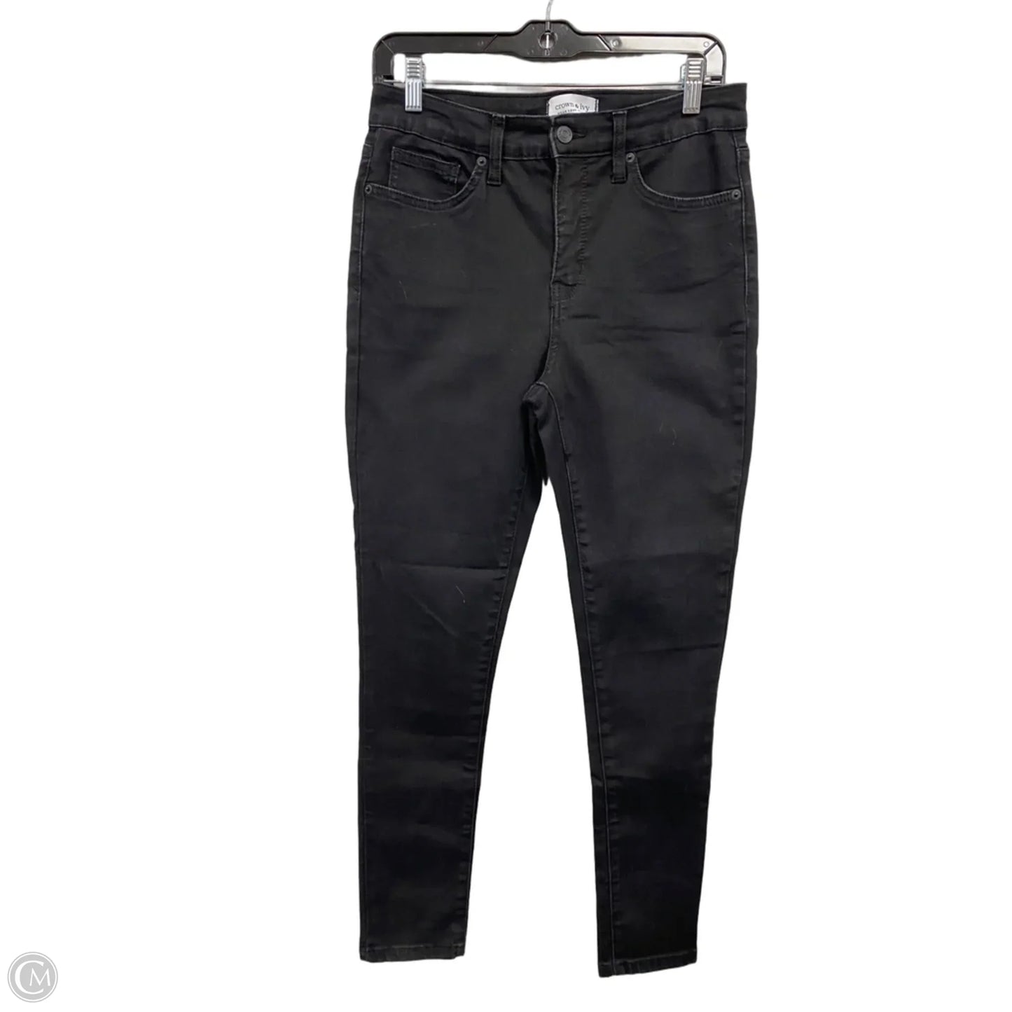 Jeans Skinny By Crown And Ivy In Black, Size: 6