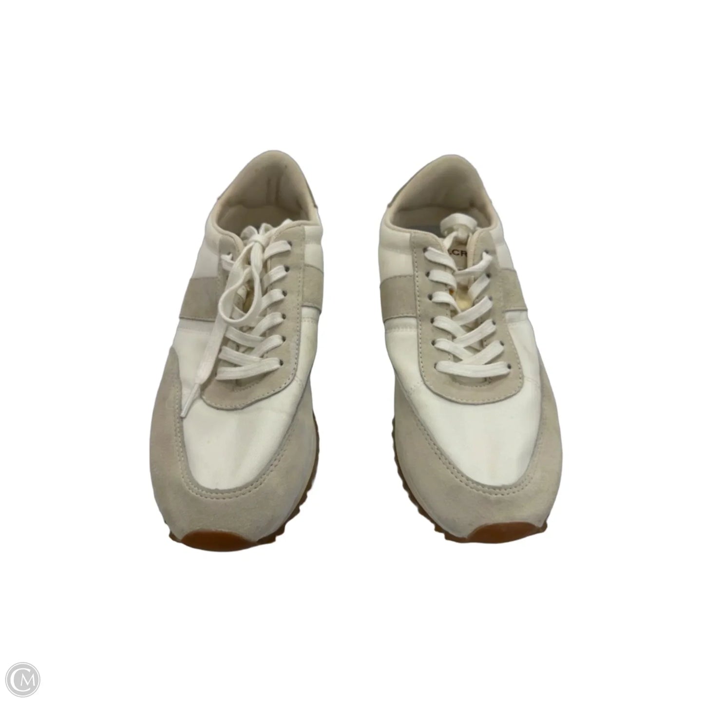 Shoes Sneakers By J. Crew In Gold & White, Size: 8