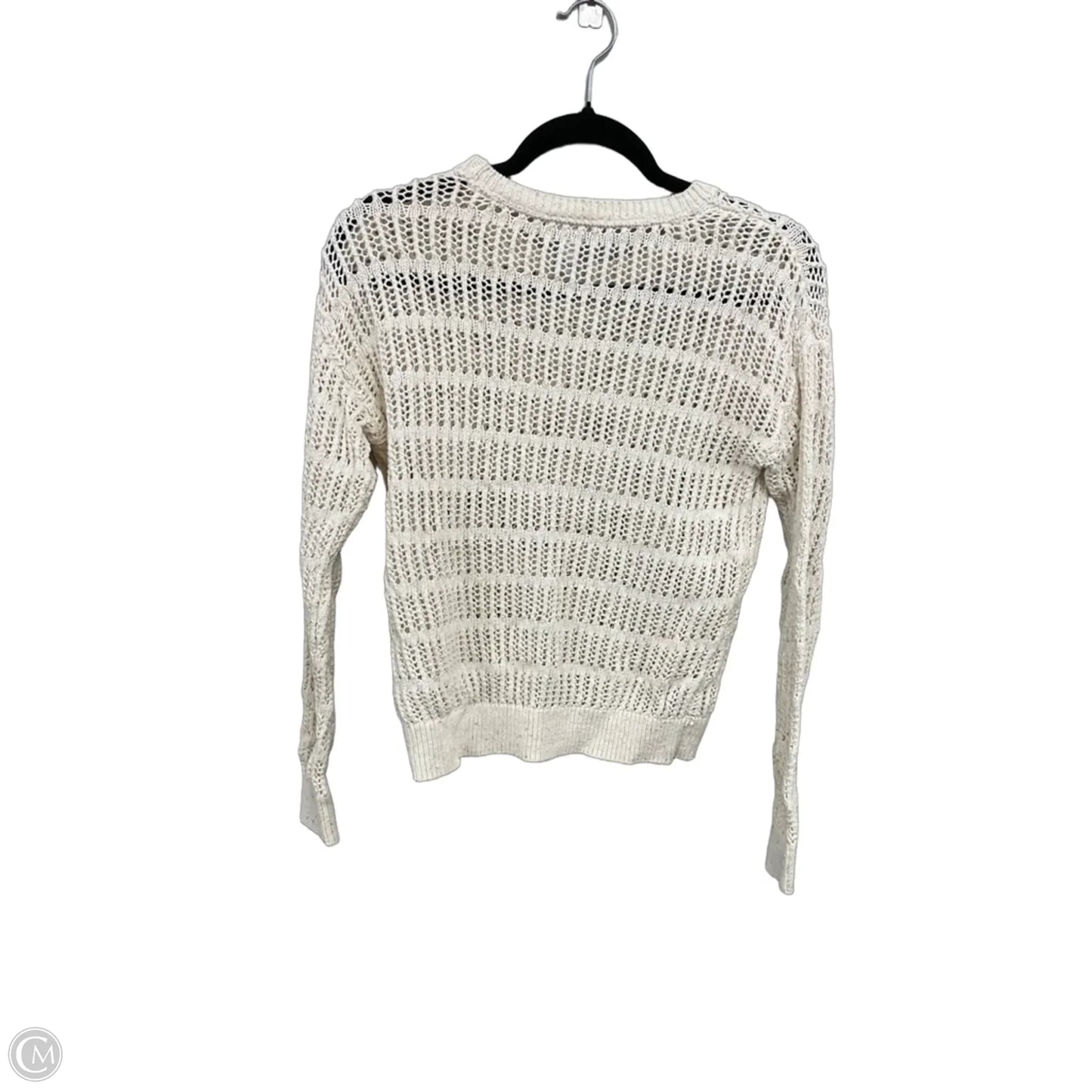 Sweater By Calvin Klein In Cream, Size: S