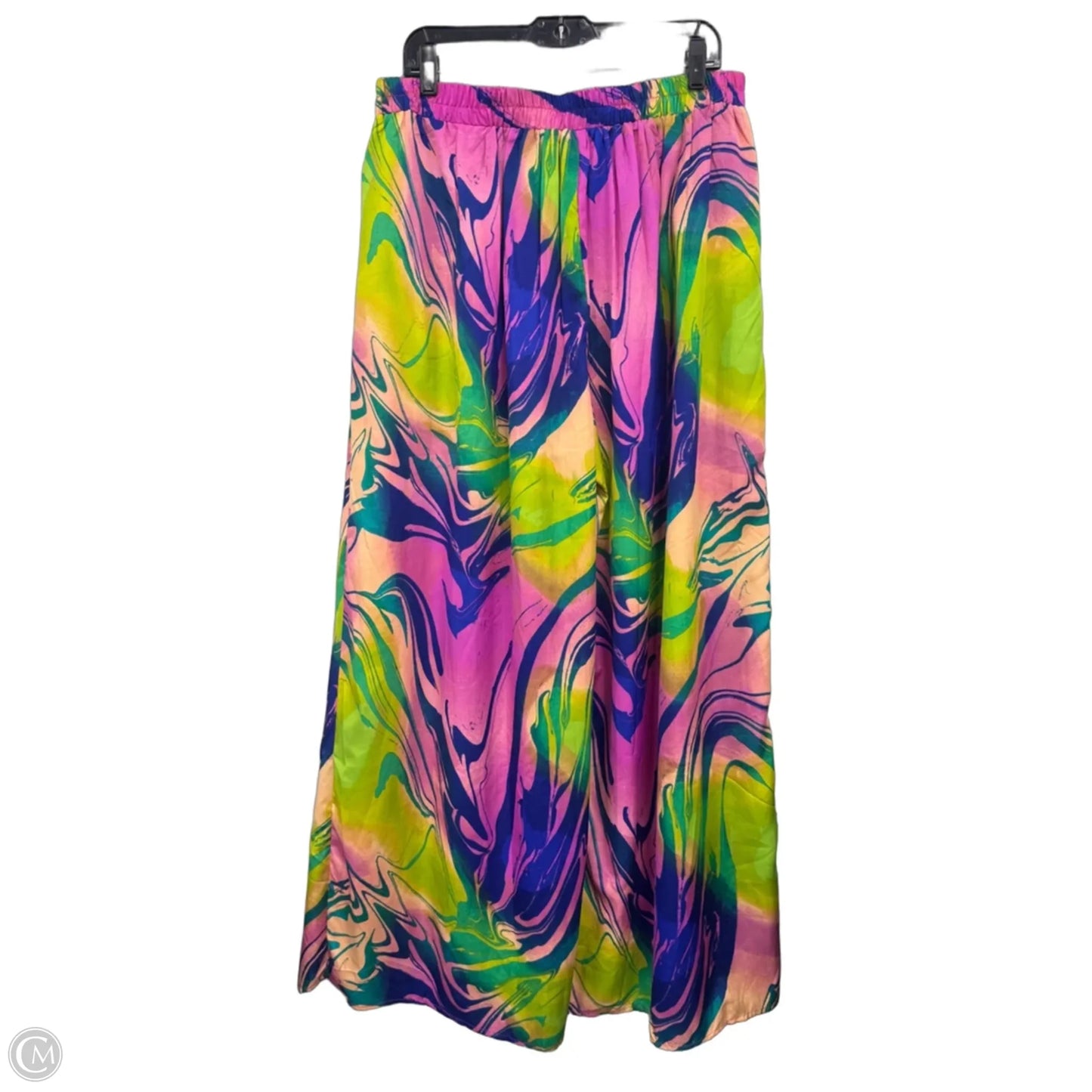 Pants Wide Leg By Truth In Pink & Purple, Size: Xl