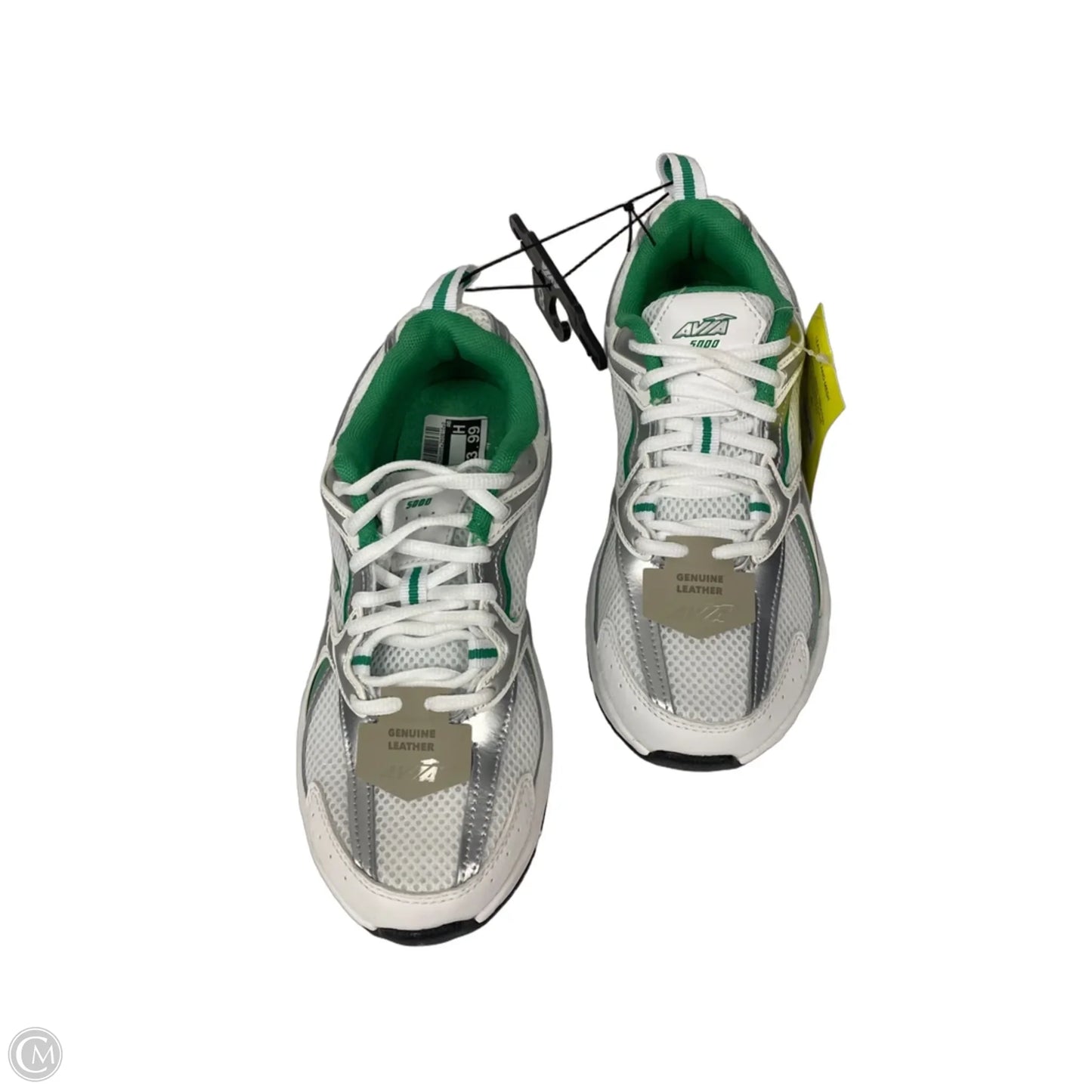 Shoes Athletic By Avia In Green & White, Size: 8