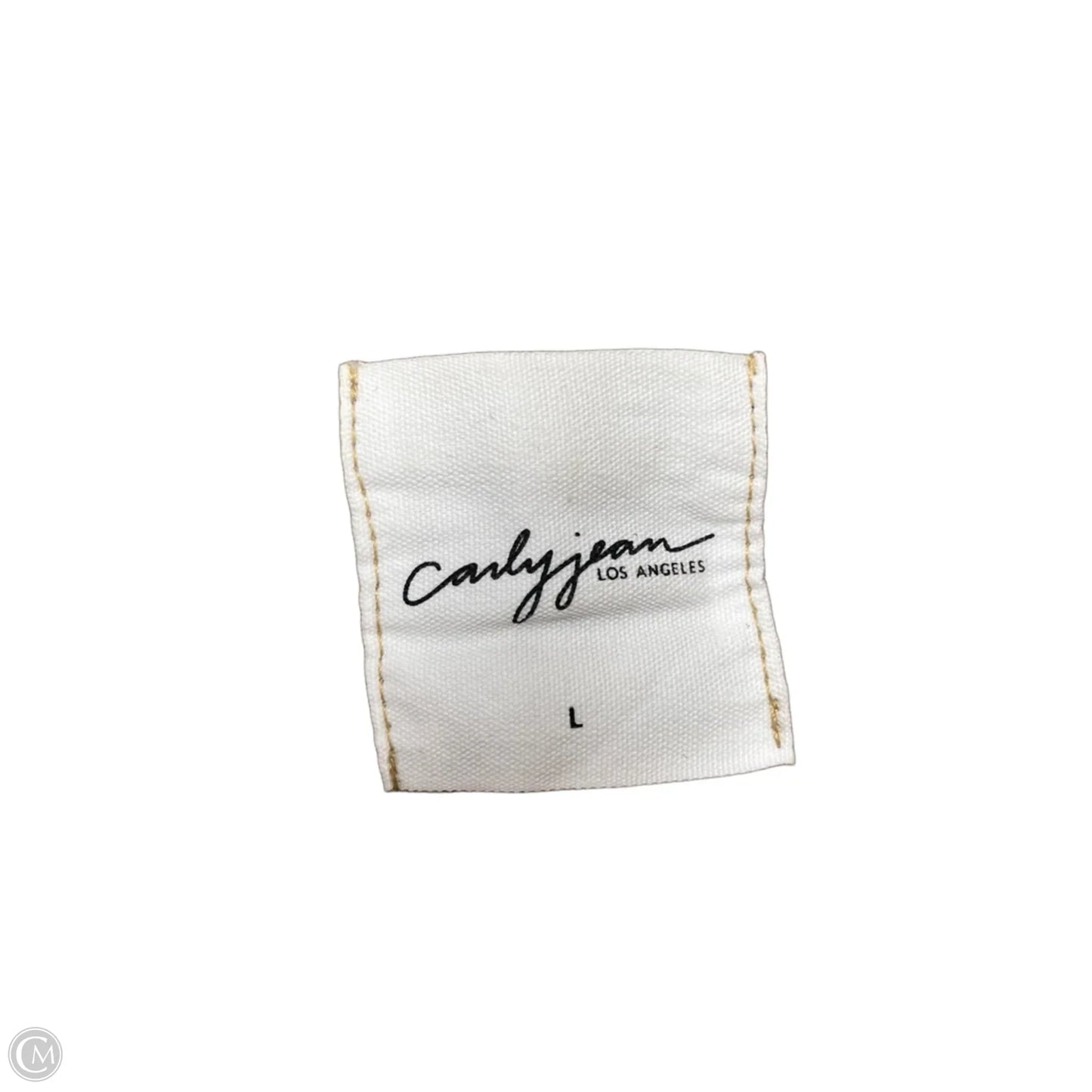 Blazer By Carly Jean In Tan, Size: L