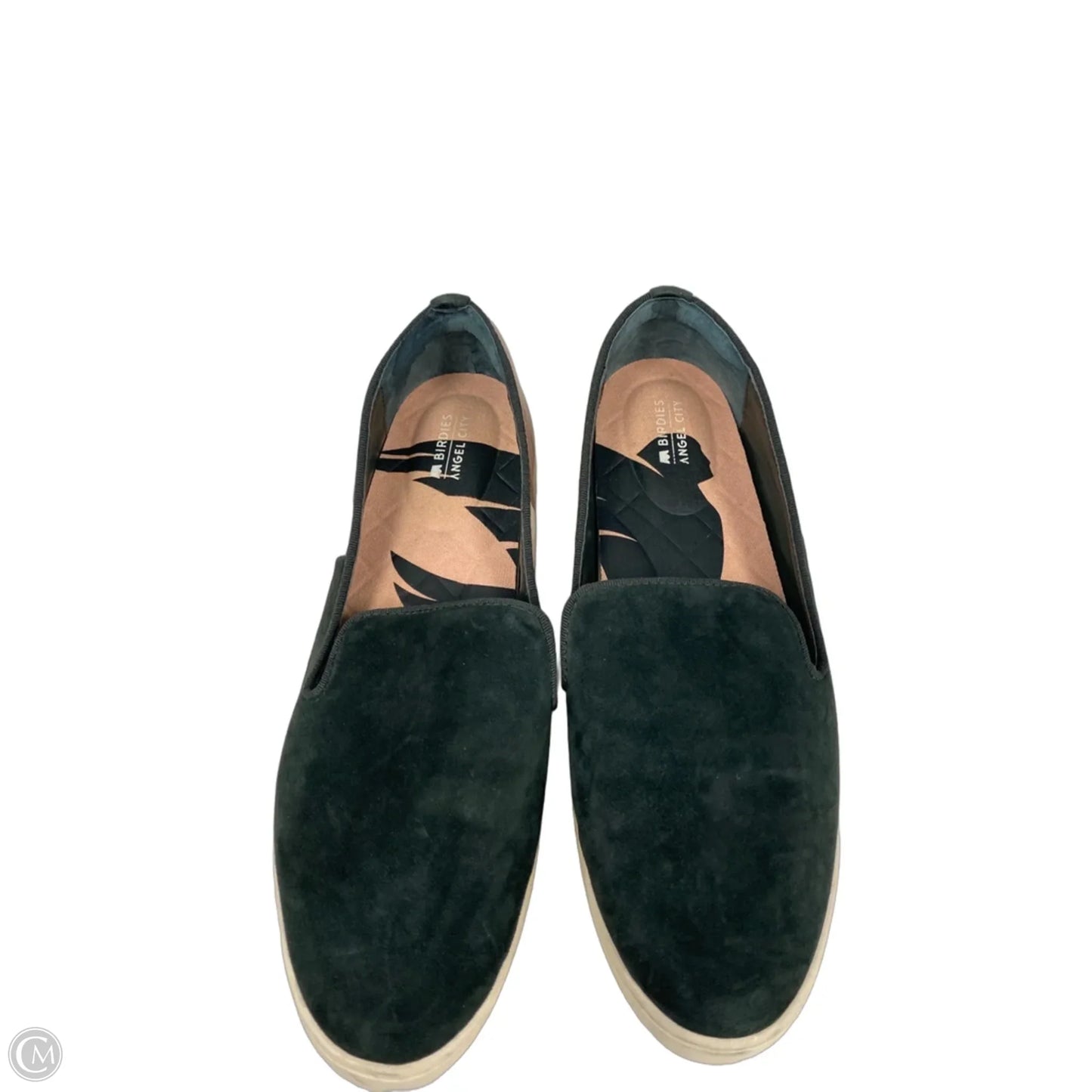 Shoes Sneakers By Birdies In Green & Pink, Size: 10