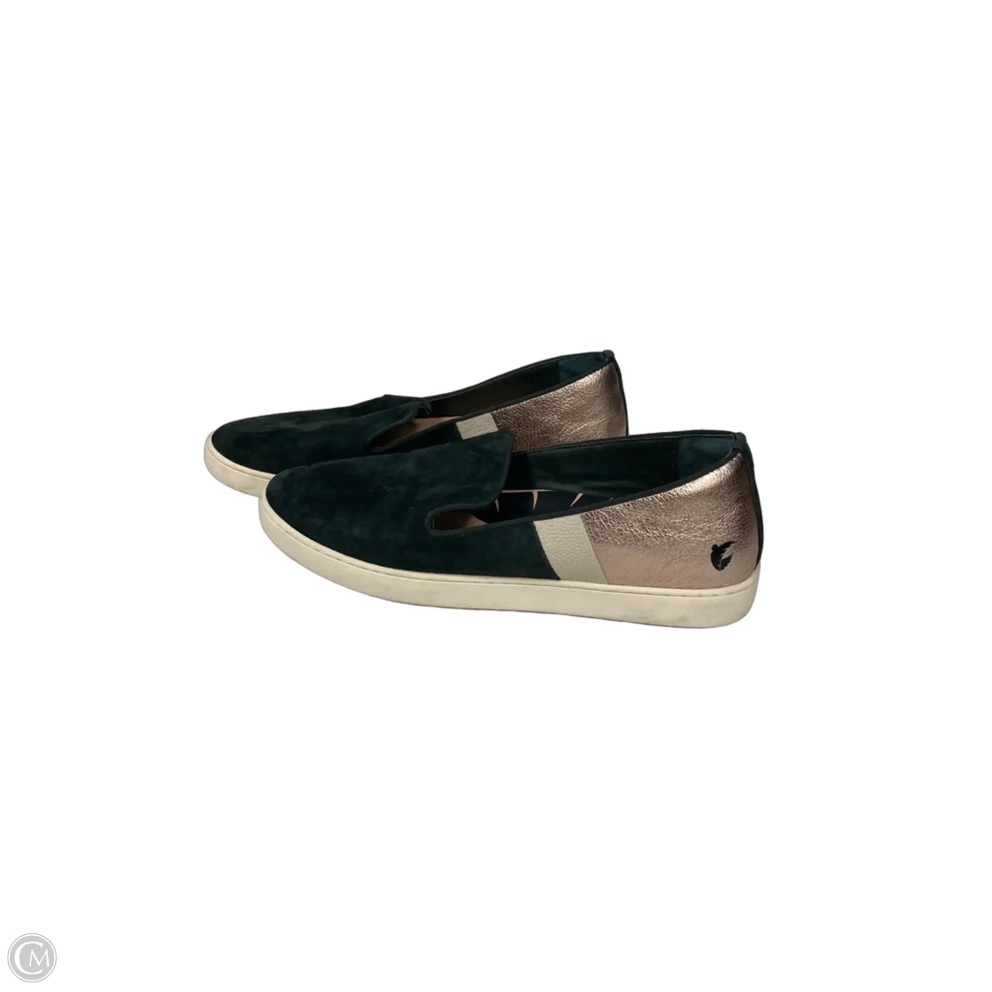 Shoes Sneakers By Birdies In Green & Pink, Size: 10