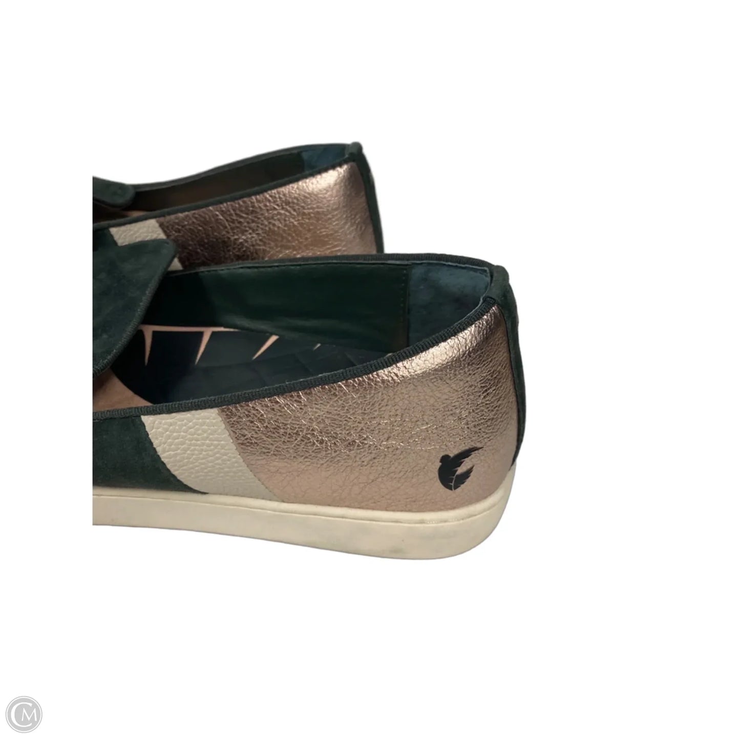 Shoes Sneakers By Birdies In Green & Pink, Size: 10
