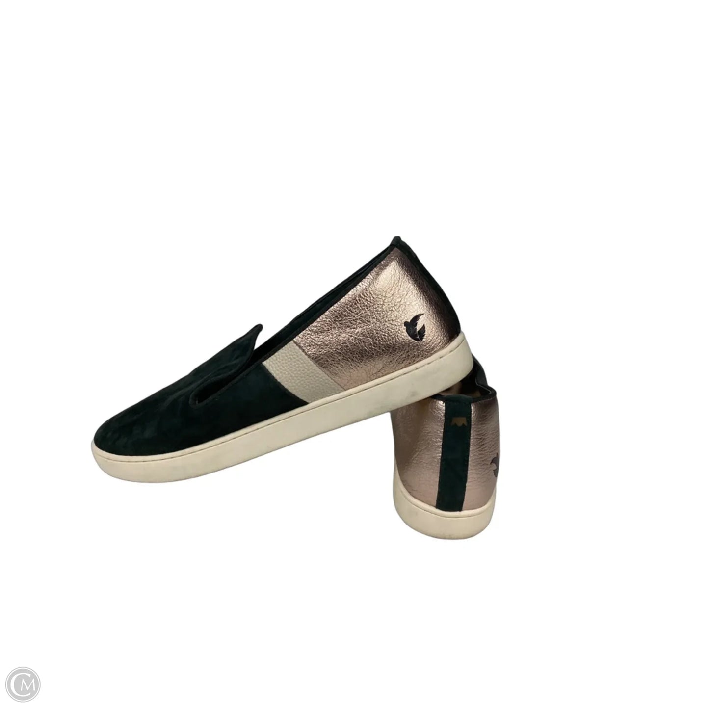Shoes Sneakers By Birdies In Green & Pink, Size: 10